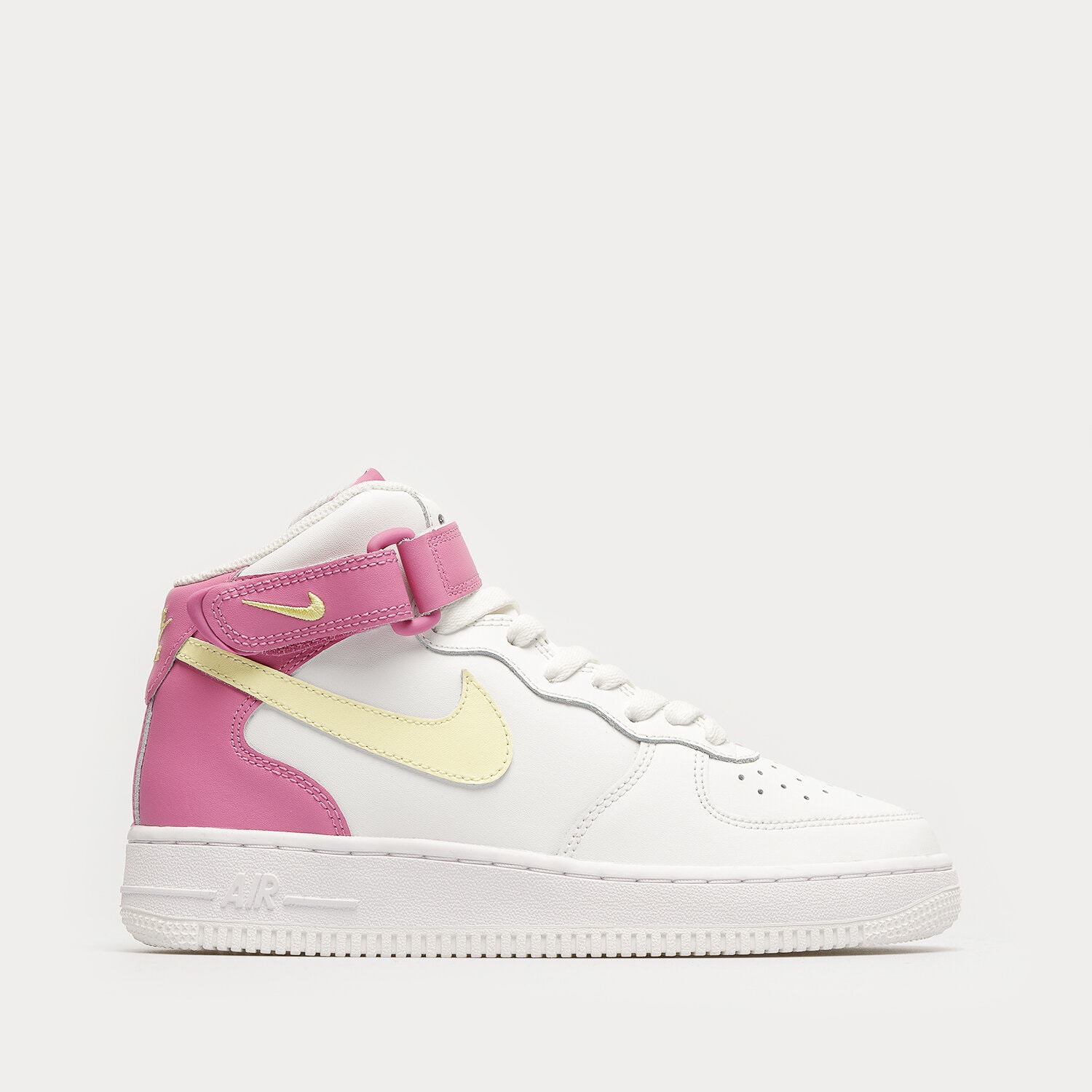 Buty sneakersy dla dzieci NIKE AIR FORCE 1 MID LE DH2933-100 BIAŁY