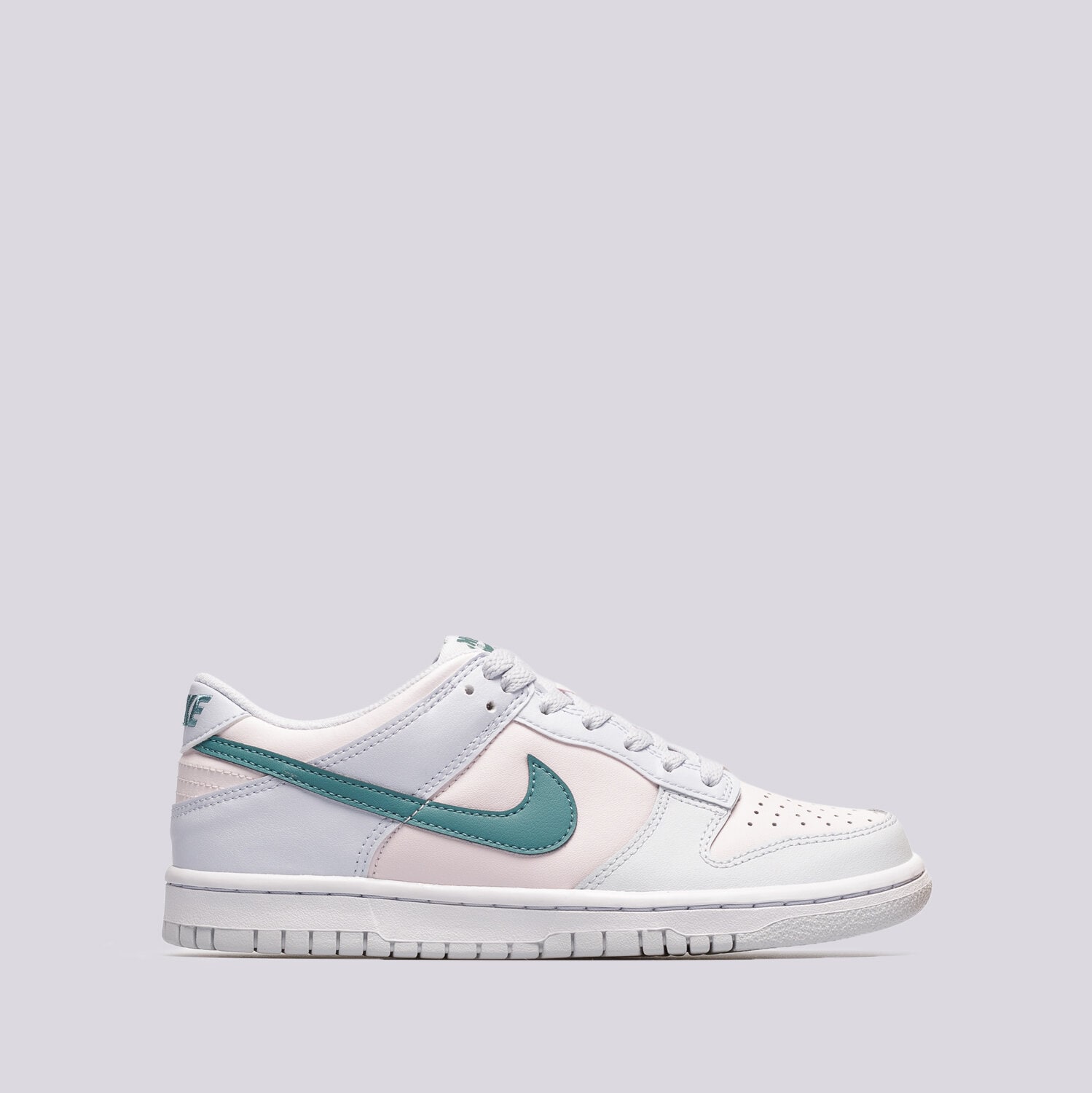 Buty sneakersy dla dzieci NIKE DUNK LOW FD1232-002 SZARY