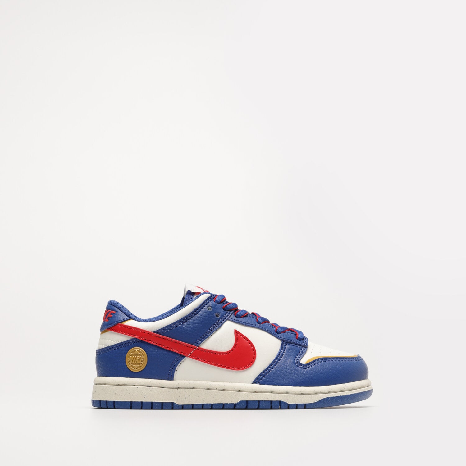 Buty sneakersy dla dzieci NIKE DUNK LOW PS NN FD0673-400 NIEBIESKI
