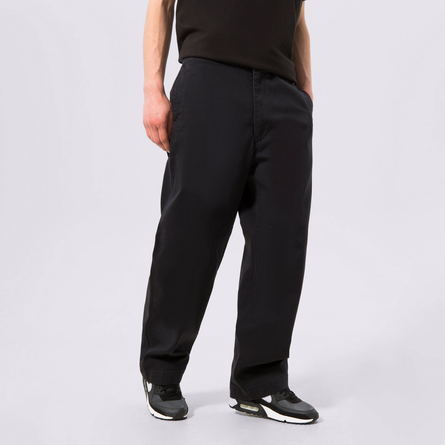 Spodnie sportowe męskie LEVI'S SPODNIE SKATE LOOSE CHINO A09700003 CZARNY