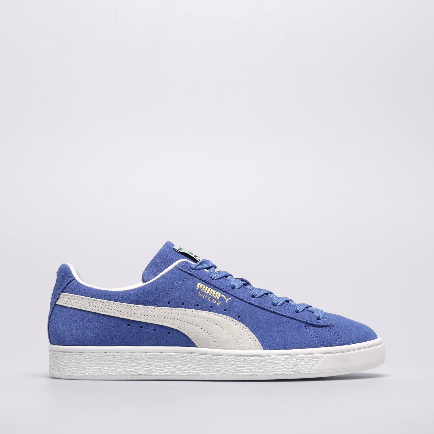 Buty sneakersy męskie PUMA SUEDE CLASSIC XXI 37491568 NIEBIESKI