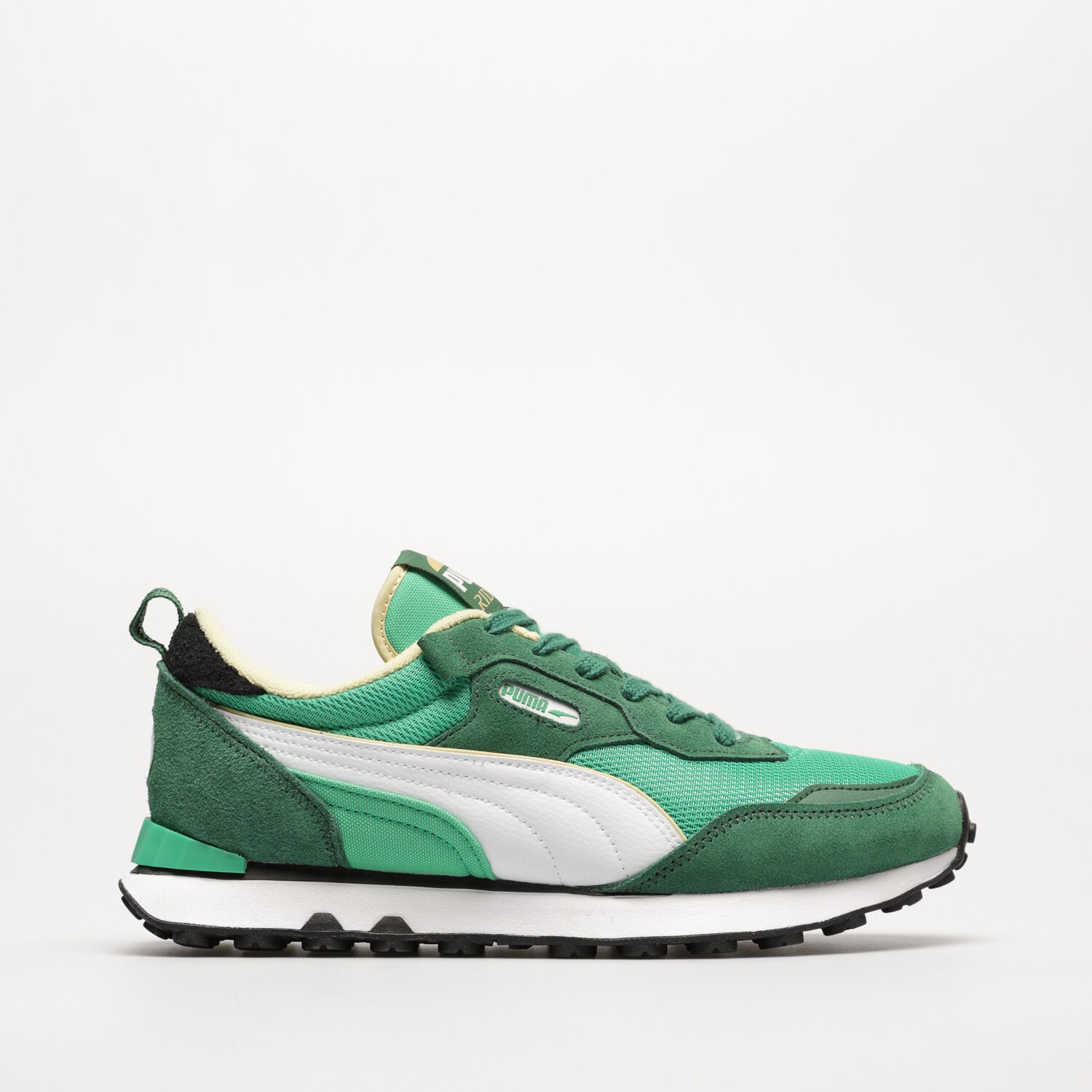 Buty sneakersy męskie PUMA RIDER FV RETRO REWIND 39016805 ZIELONY