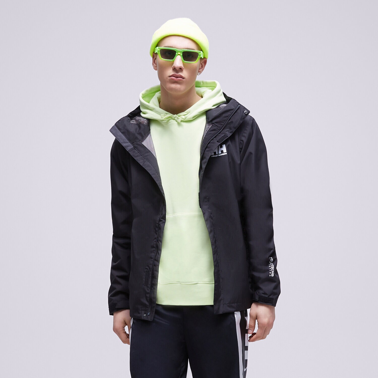 Kurtka wiosenna / jesienna męska HELLY HANSEN KURTKA SOFTSHELL SEVEN J JACKET 62047992 CZARNY