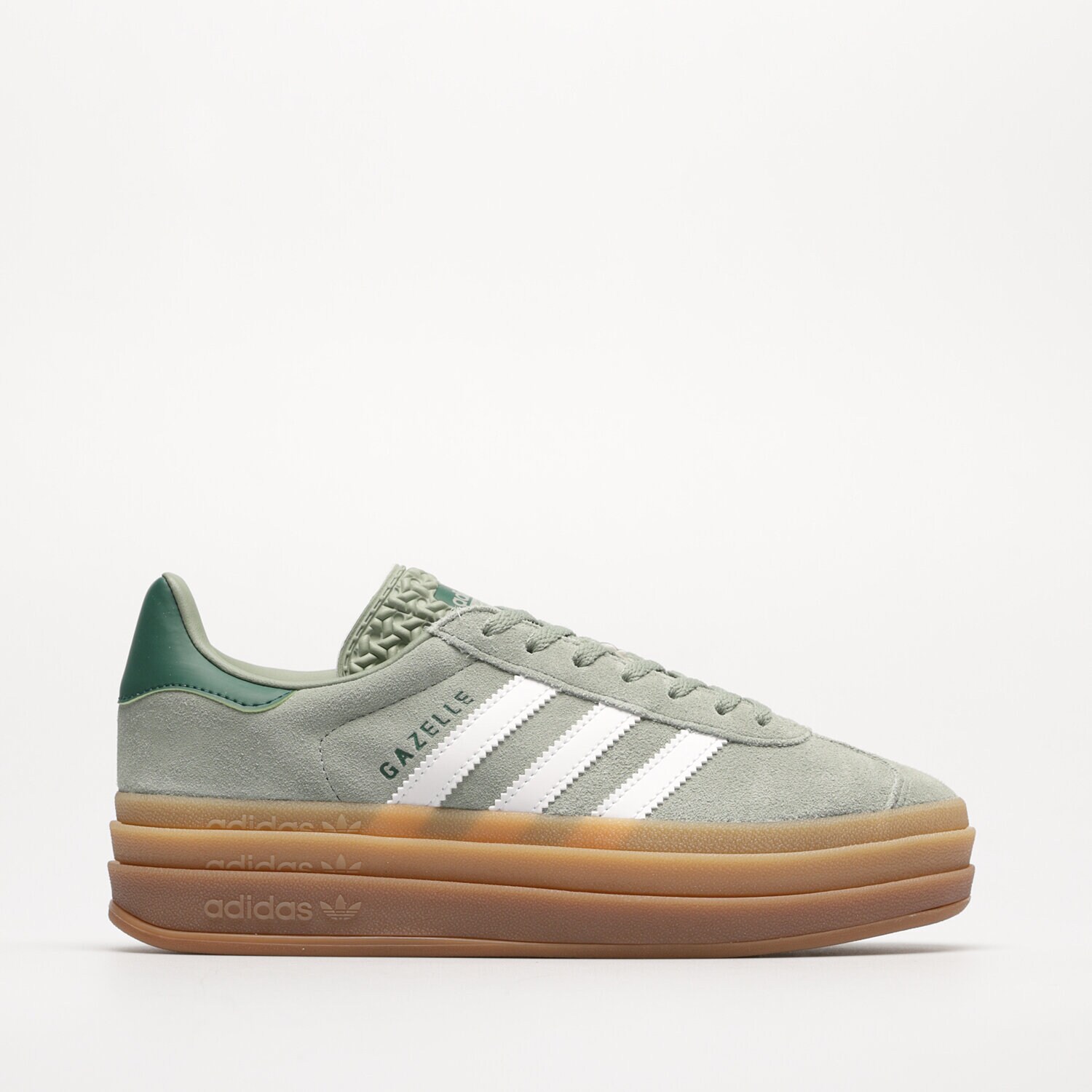 Buty sneakersy damskie ADIDAS GAZELLE BOLD W ID6998 ZIELONY