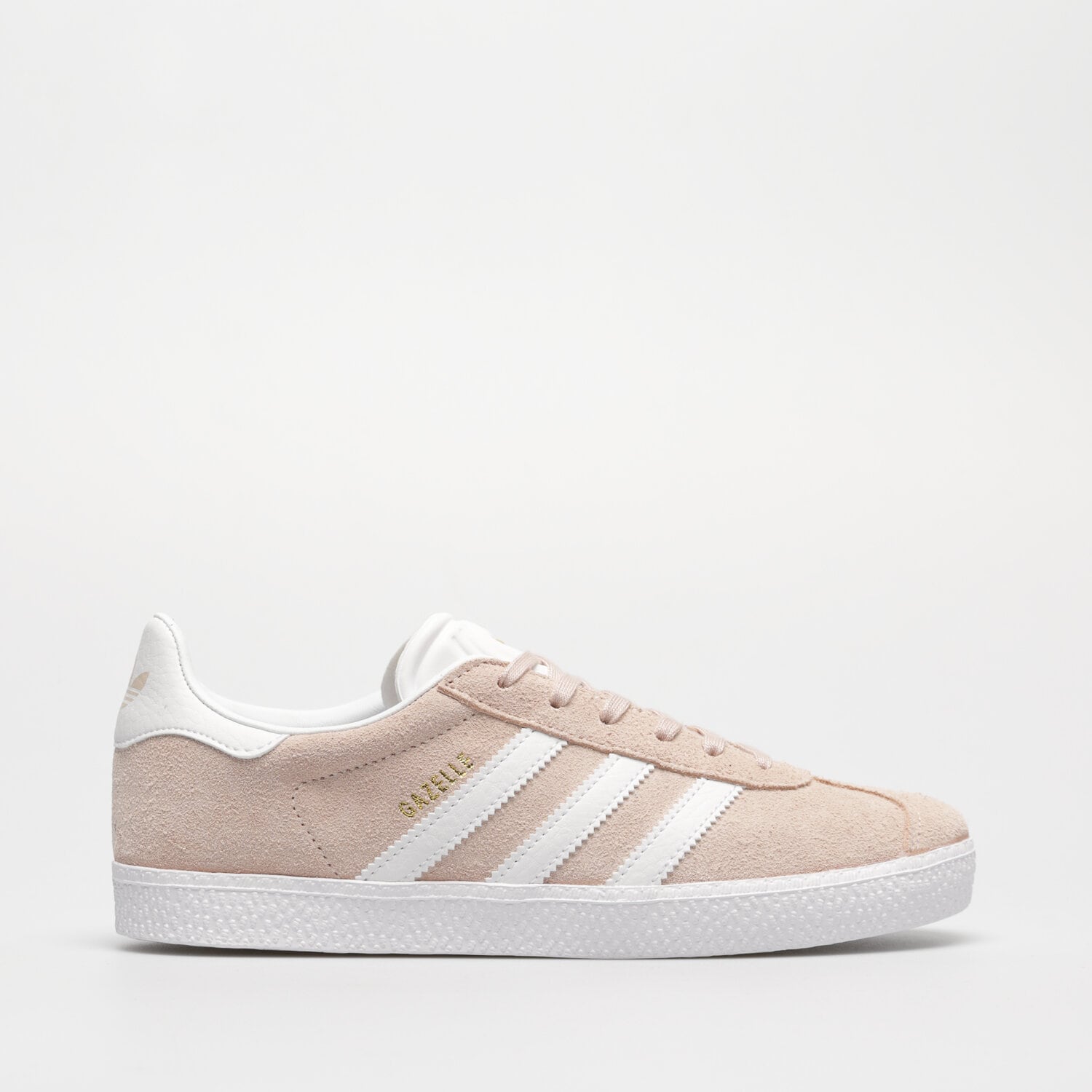 Buty sneakersy dla dzieci ADIDAS GAZELLE J H01512 PUDROWY ROZ