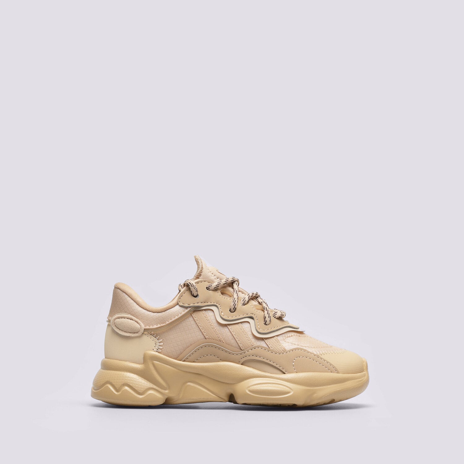 Buty sneakersy dla dzieci ADIDAS OZWEEGO C IG7426 BEŻOWY