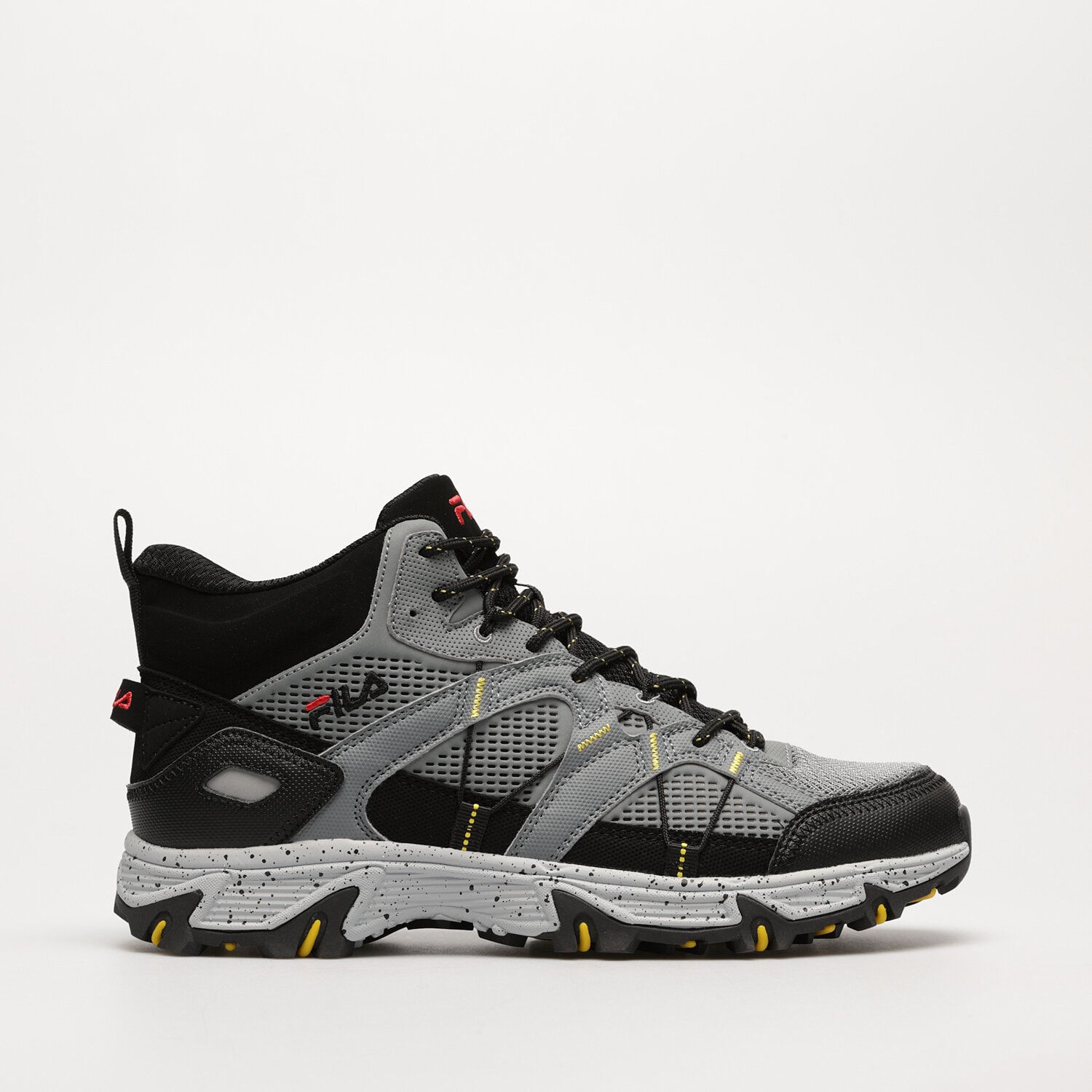 Buty zimowe sportowe męskie FILA GRAND TIER MID 1JM01717055 SZARY