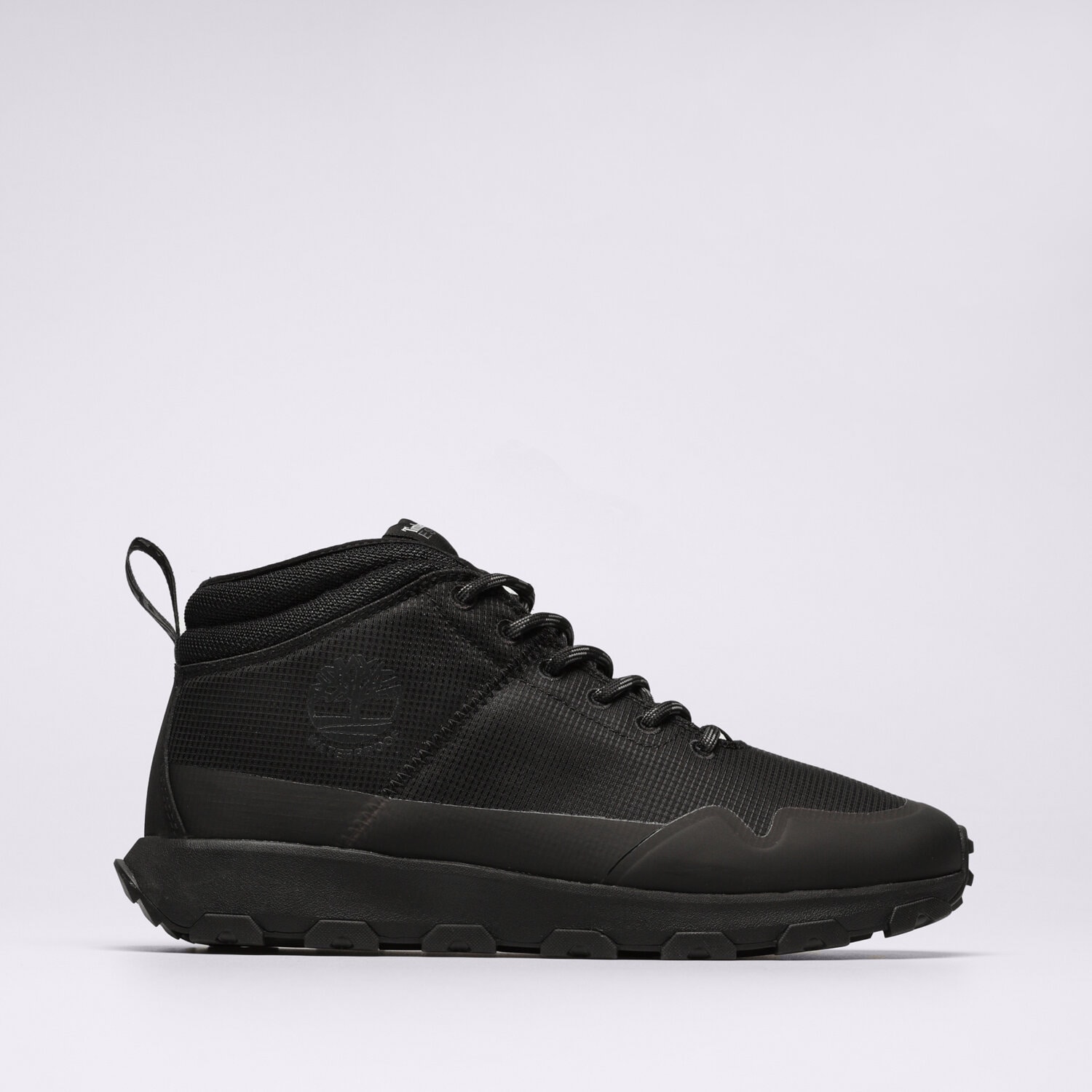 Buty zimowe sportowe męskie TIMBERLAND WINSOR TRAIL MID FAB WP TB0A67X80151 CZARNY
