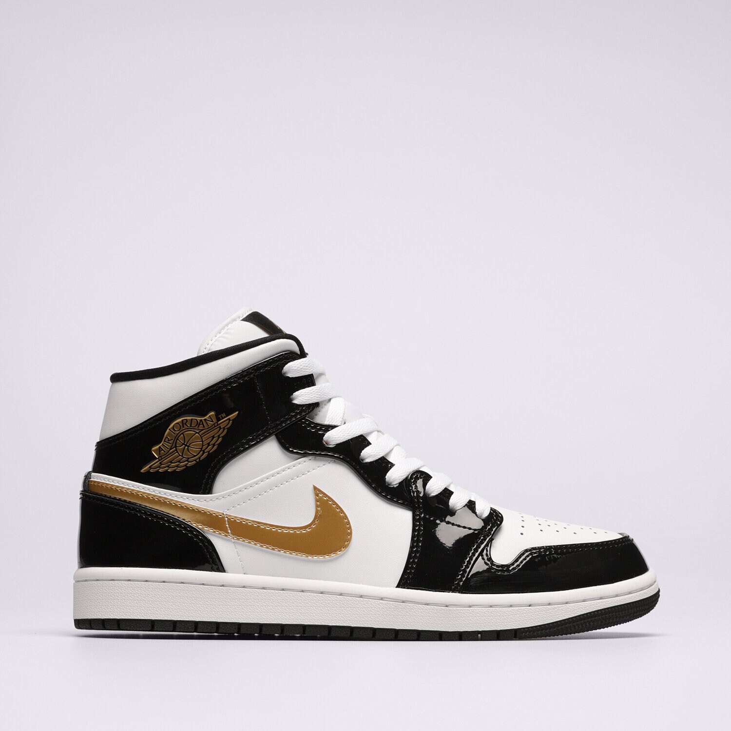 Buty sneakersy męskie AIR JORDAN 1 MID SE 852542-007 BIAŁY