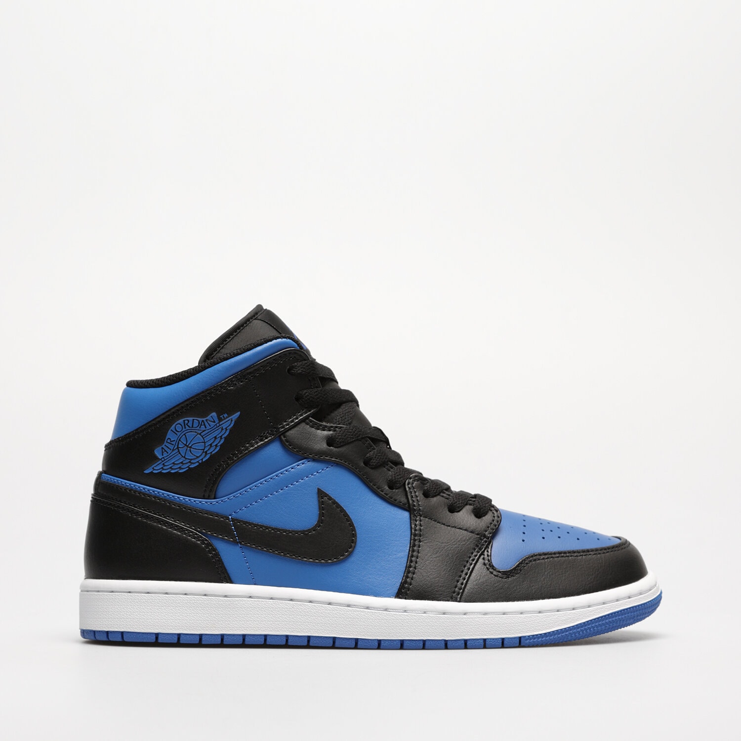 Buty sneakersy męskie AIR JORDAN 1 MID  DQ8426-042 NIEBIESKI