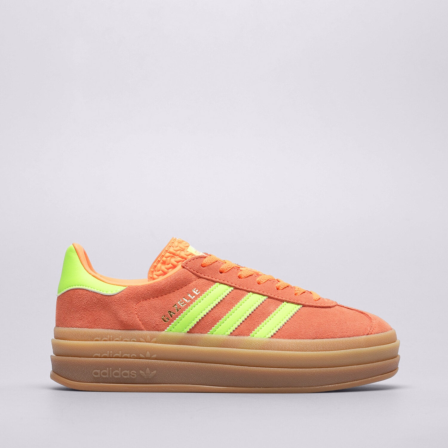 Buty sneakersy damskie ADIDAS GAZELLE BOLD W H06126 POMARAŃCZOWY