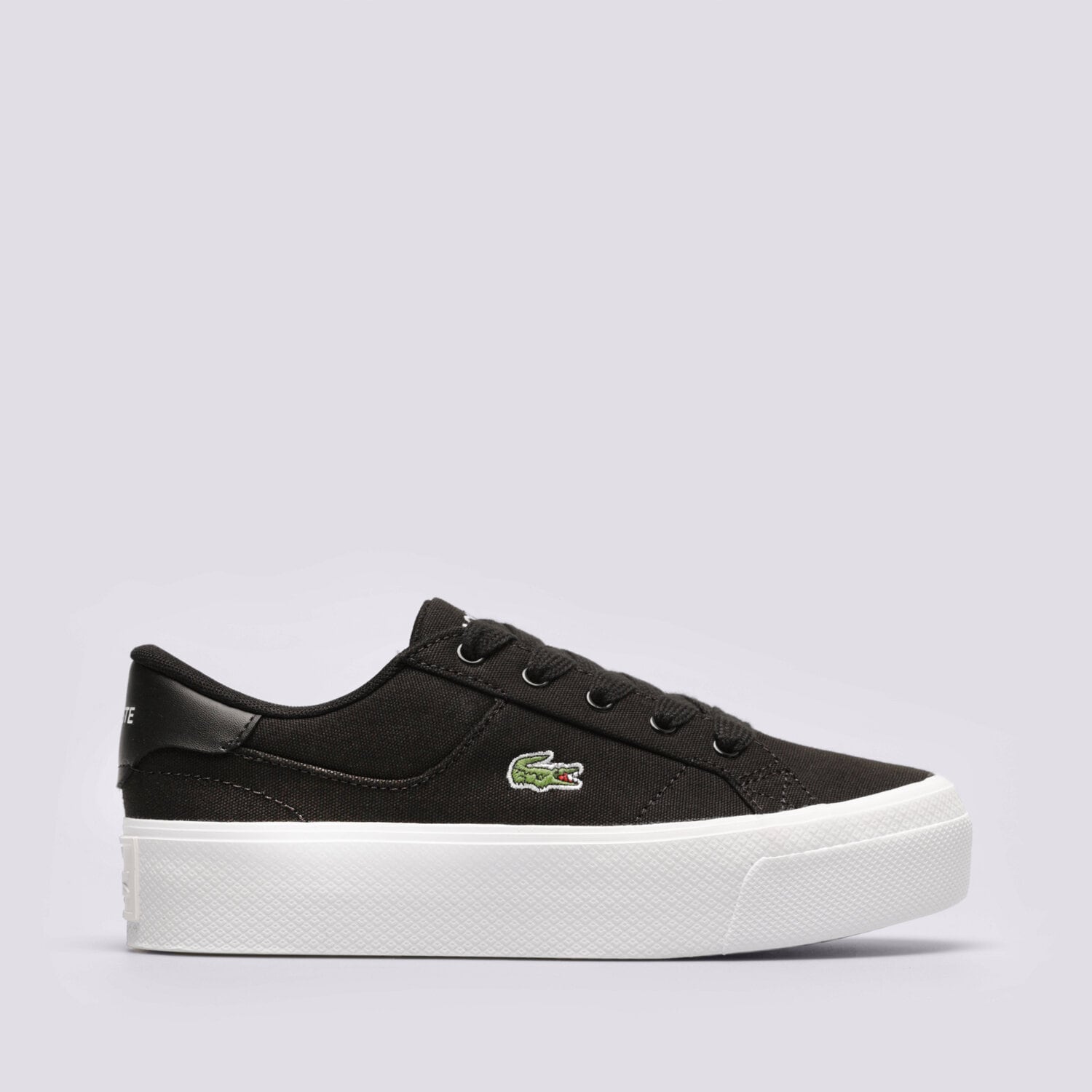 Damskie trampki, tenisówki LACOSTE ZIANE PLATFORM 123 2 CFA 745CFA0012312 CZARNY