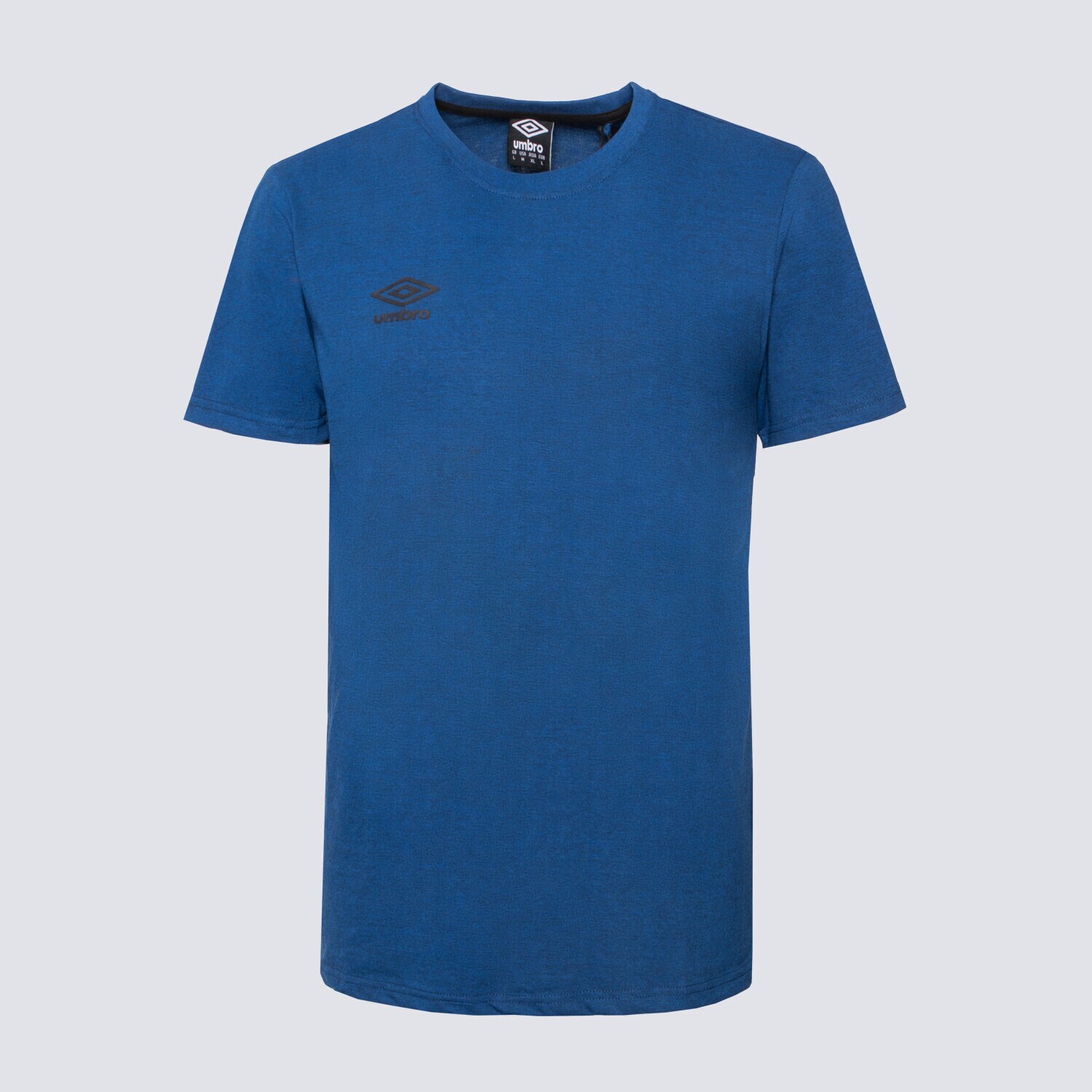 Koszulka, t-shirt sportowy męski UMBRO T-SHIRT SERTY UL323TSM90001 GRANATOWY