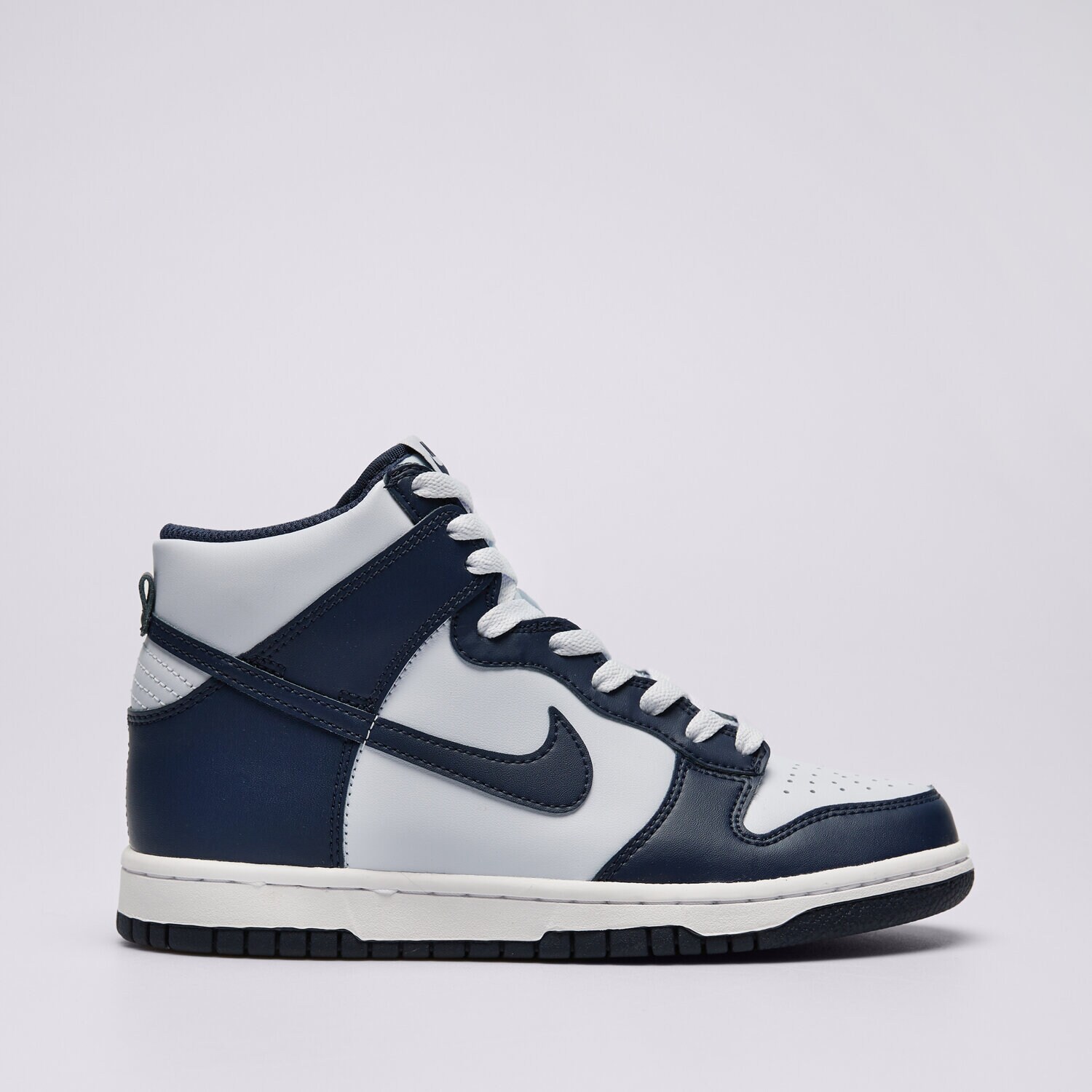Buty sneakersy dla dzieci NIKE DUNK HIGH DB2179-008 GRANATOWY