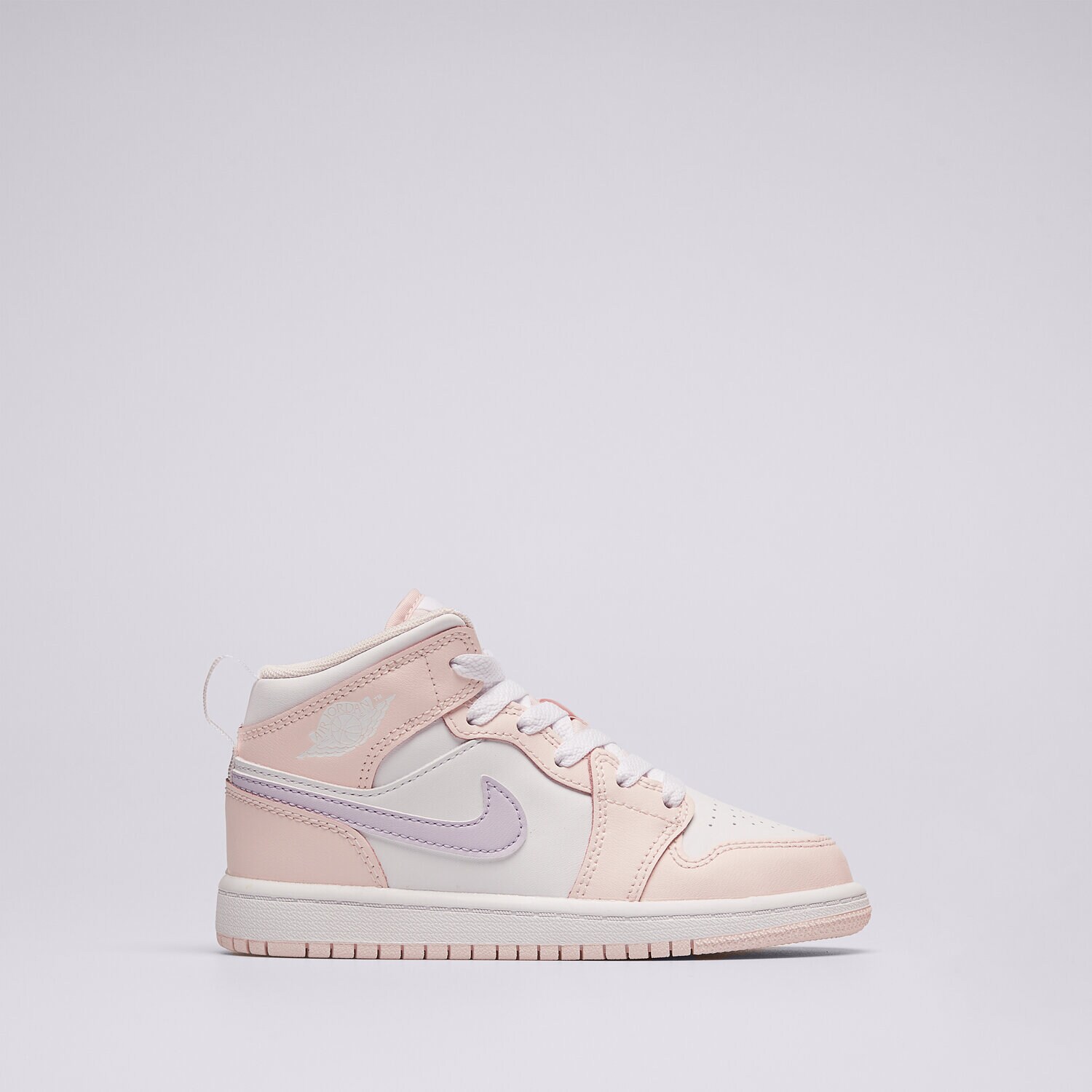 Buty sneakersy dla dzieci JORDAN 1 MID  FD8781-601 RÓŻOWY