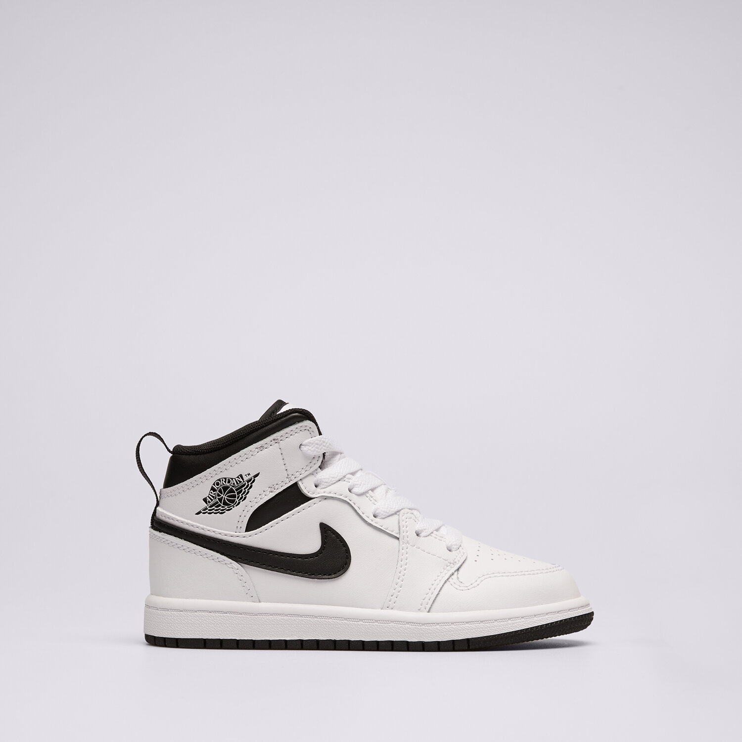 Buty sneakersy dla dzieci JORDAN 1 MID  DQ8424-132 BIAŁY