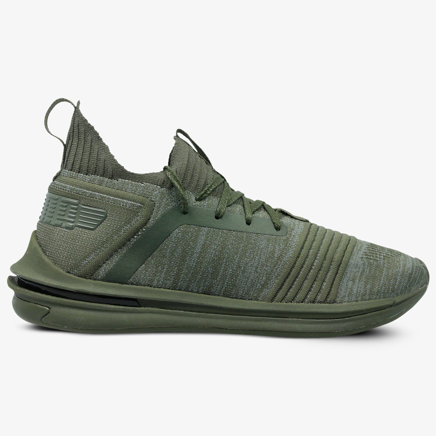 Buty sneakersy męskie PUMA IGNITE LIMITLESS SR EVOKNIT 19048403 ZIELONY