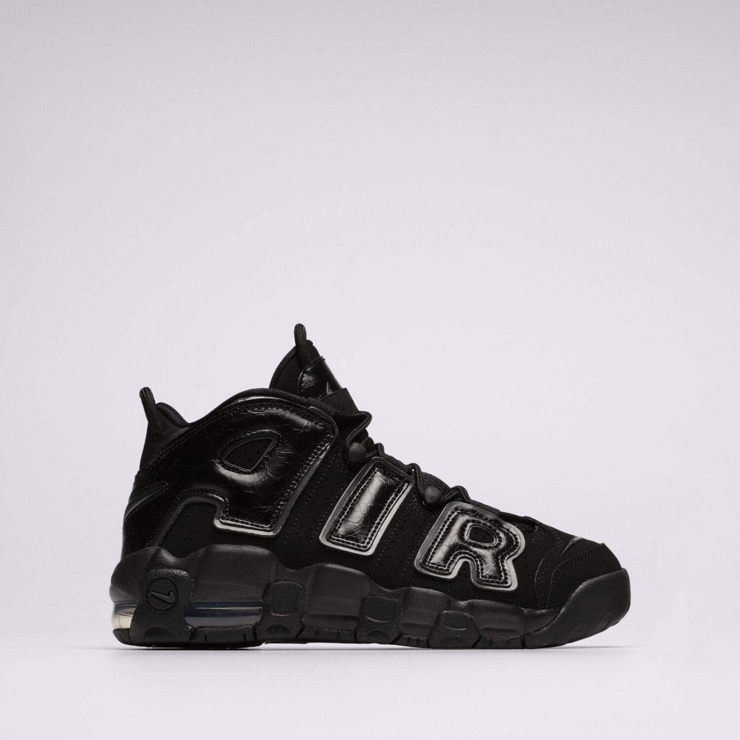 Buty sneakersy dla dzieci NIKE AIR MORE UPTEMPO FV2264-001 CZARNY