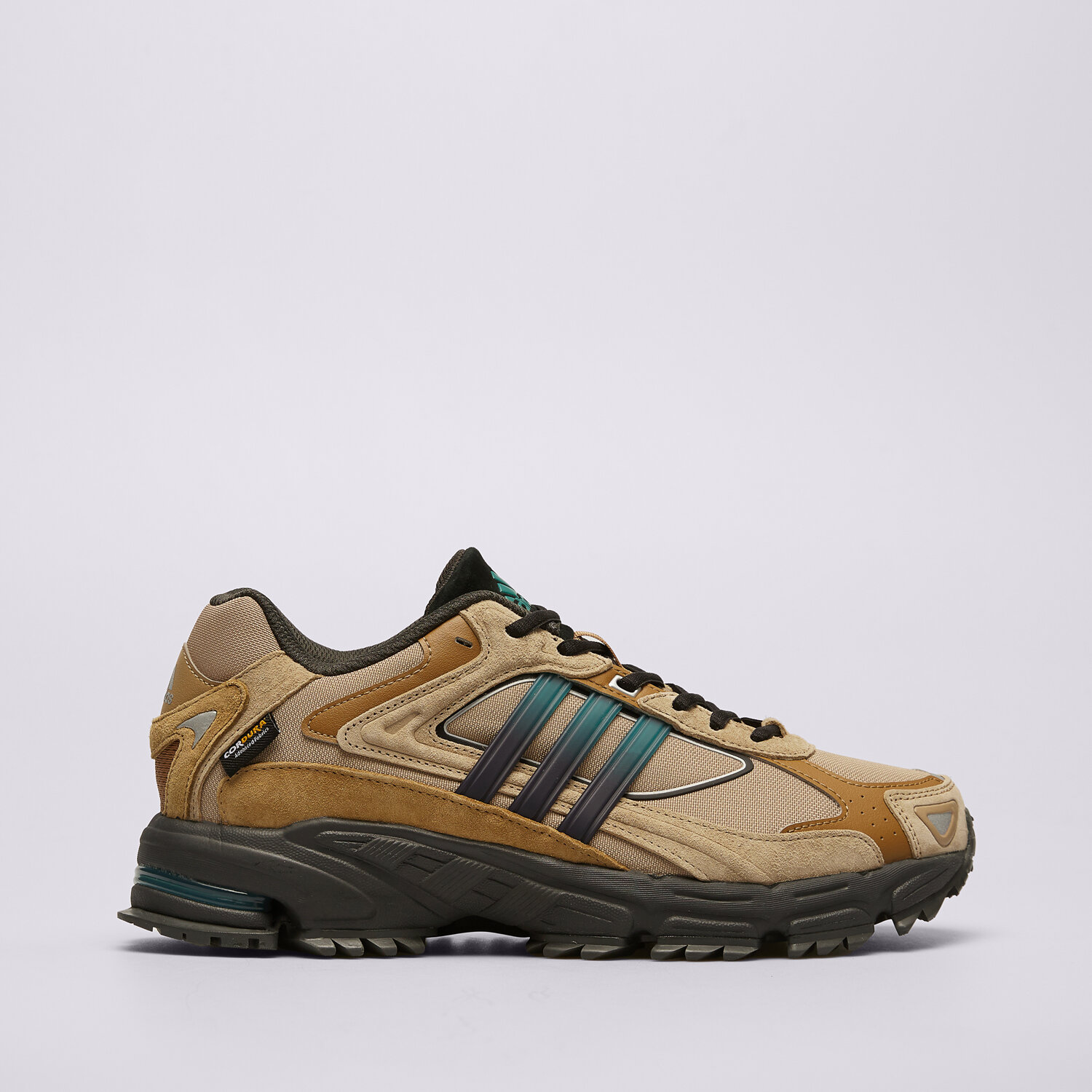 Buty sneakersy męskie ADIDAS RESPONSE CL TR ID1030 BRĄZOWY