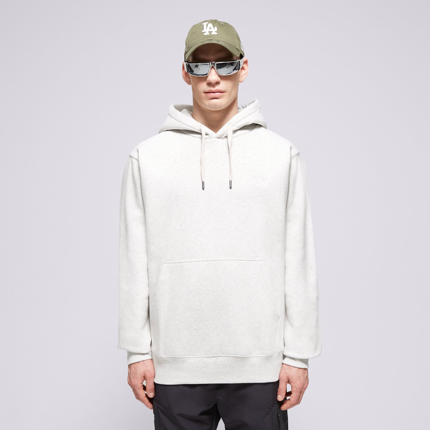 Bluza męska DICKIES BLUZA Z KAPTUREM SUMMERDALE HOODIE DK0A4Y6PA281 SZARY