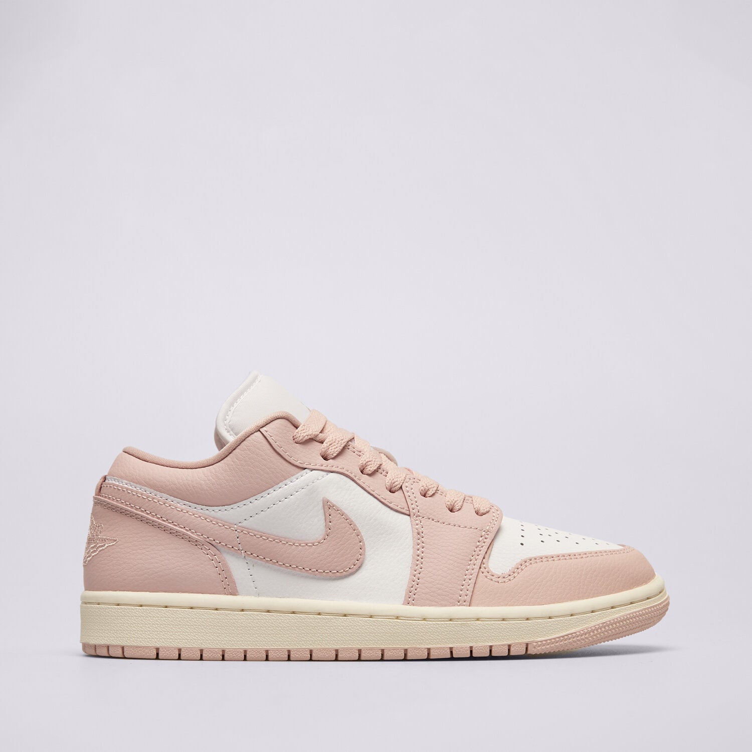 Buty sneakersy damskie AIR JORDAN 1 LOW  DC0774-162 BIAŁY