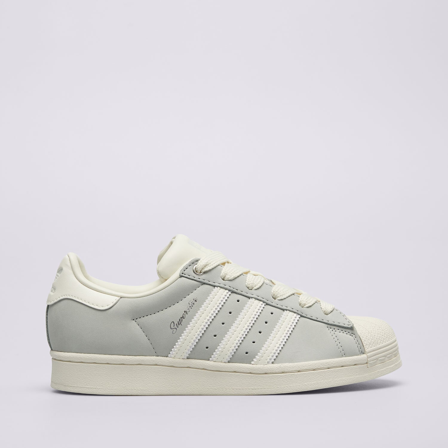 Buty sneakersy damskie ADIDAS SUPERSTAR W IE3038 SZARY