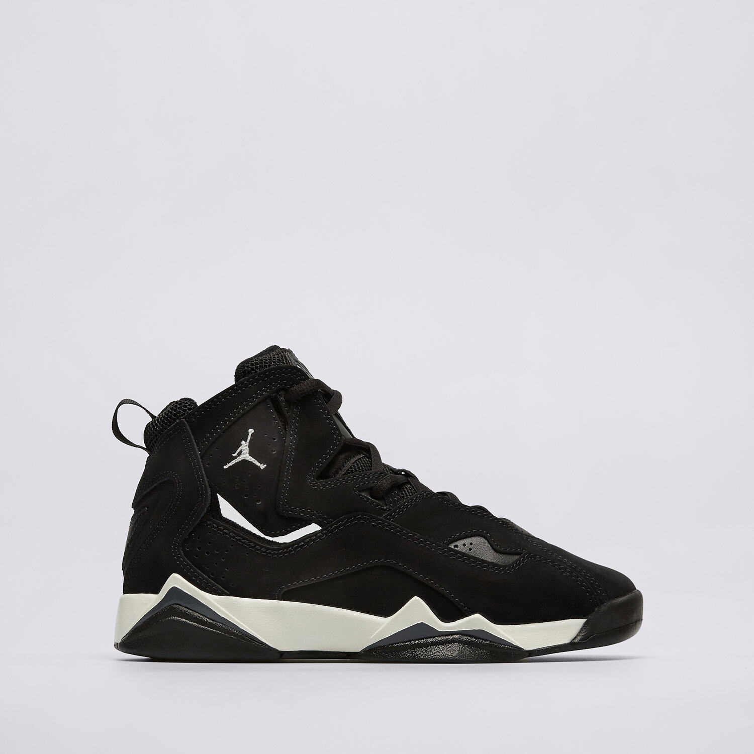 Buty sneakersy dla dzieci JORDAN TRUE FLIGHT BG  343795-050 CZARNY