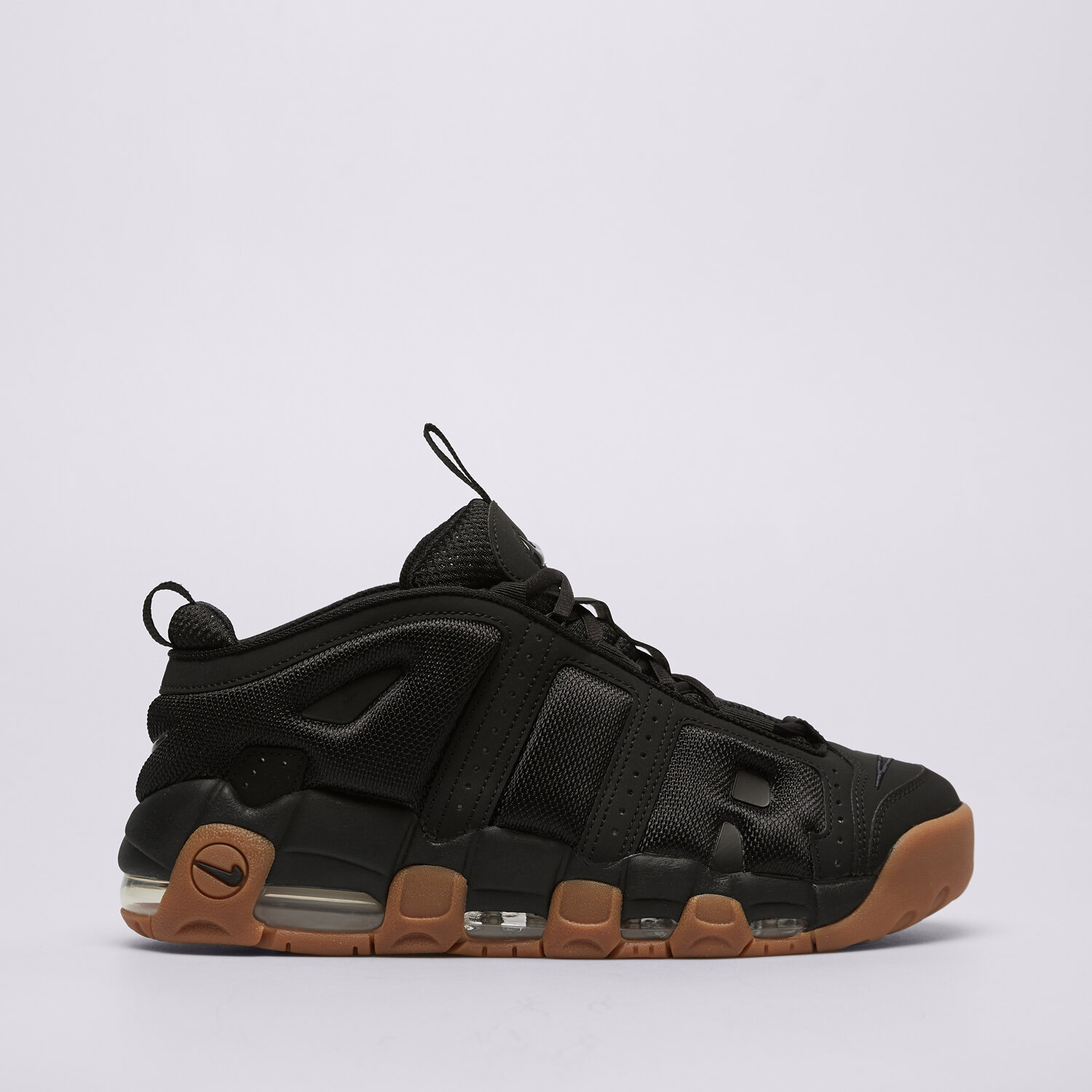 Buty sneakersy męskie NIKE AIR MORE UPTEMPO LOW FZ3055-003 CZARNY