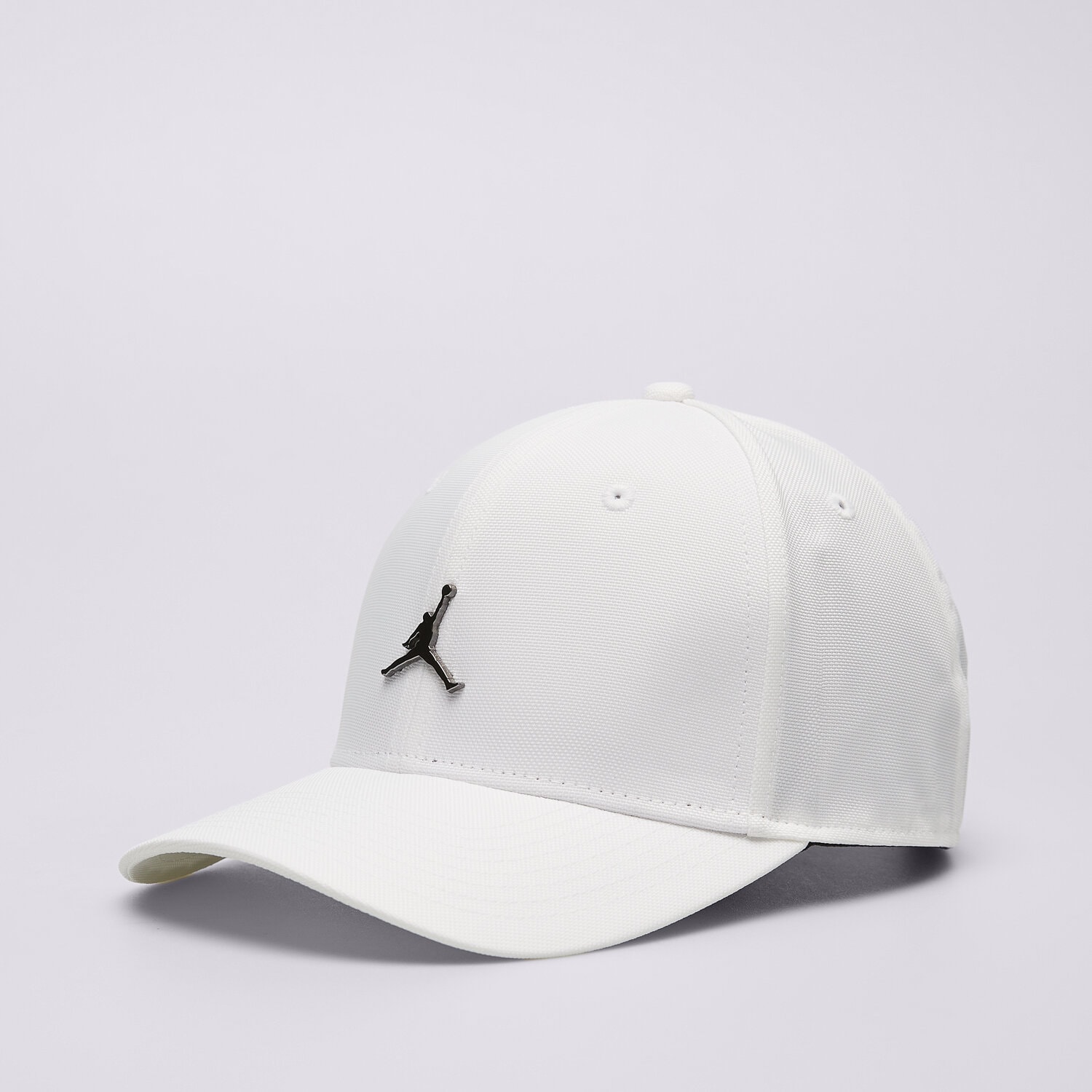 Czapka z daszkiem dla dzieci JORDAN CZAPKA J RISE CAP S CB MTL JM FD5186-100 BIAŁY