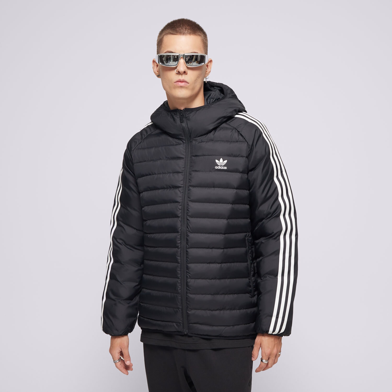 Kurtka zimowa męska ADIDAS KURTKA JACKET ORIGINALS BLK IZ1842 CZARNY