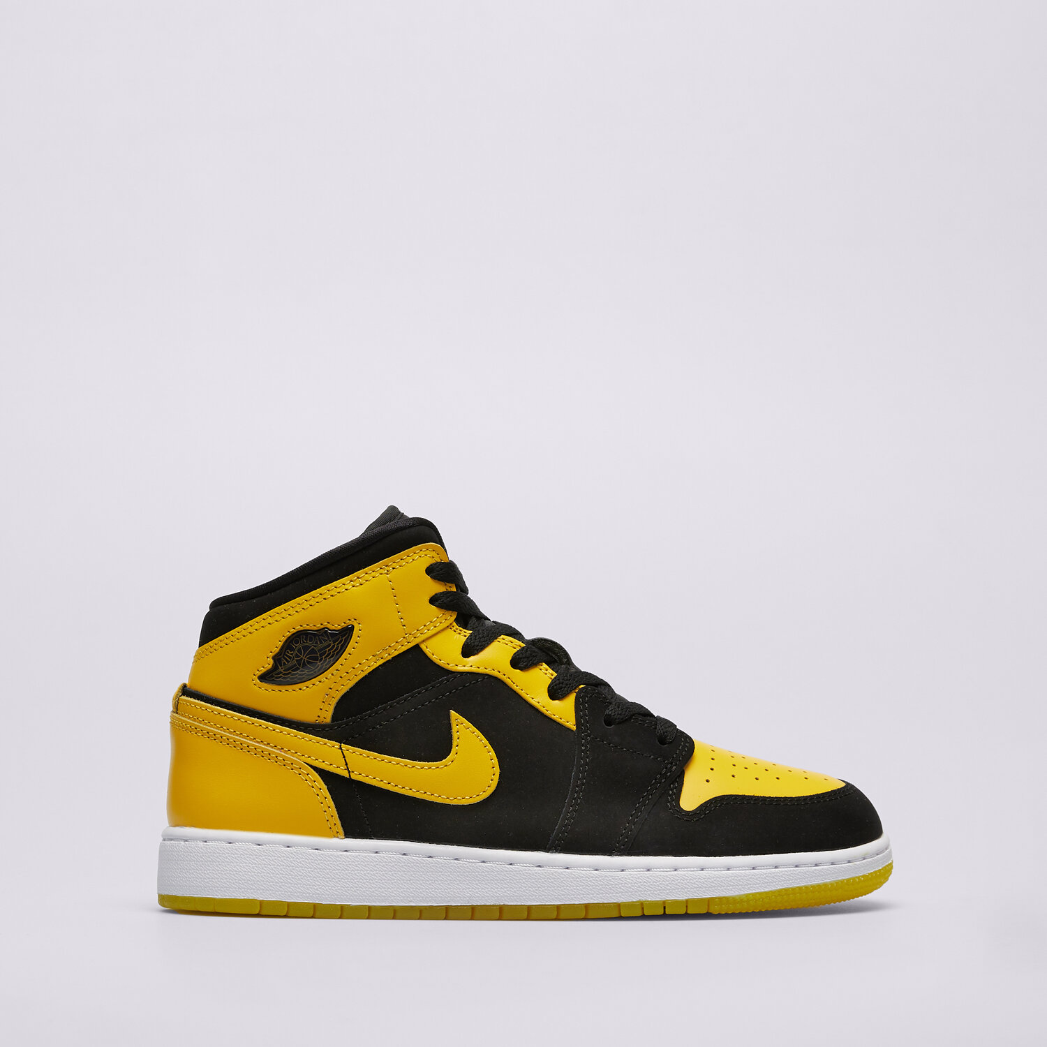 Buty sneakersy dla dzieci JORDAN 1 MID SE HJ5940-071 ŻÓŁTY