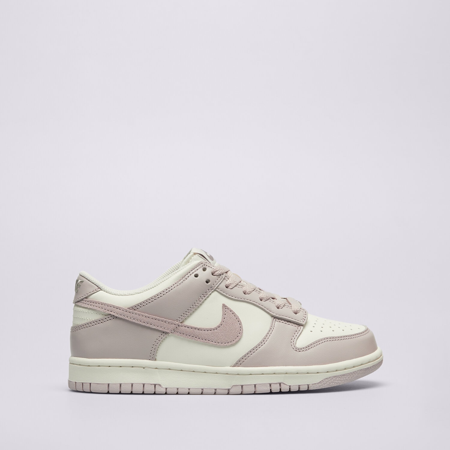 Buty sneakersy dla dzieci NIKE DUNK LOW BG FB9109-122 FIOLETOWY