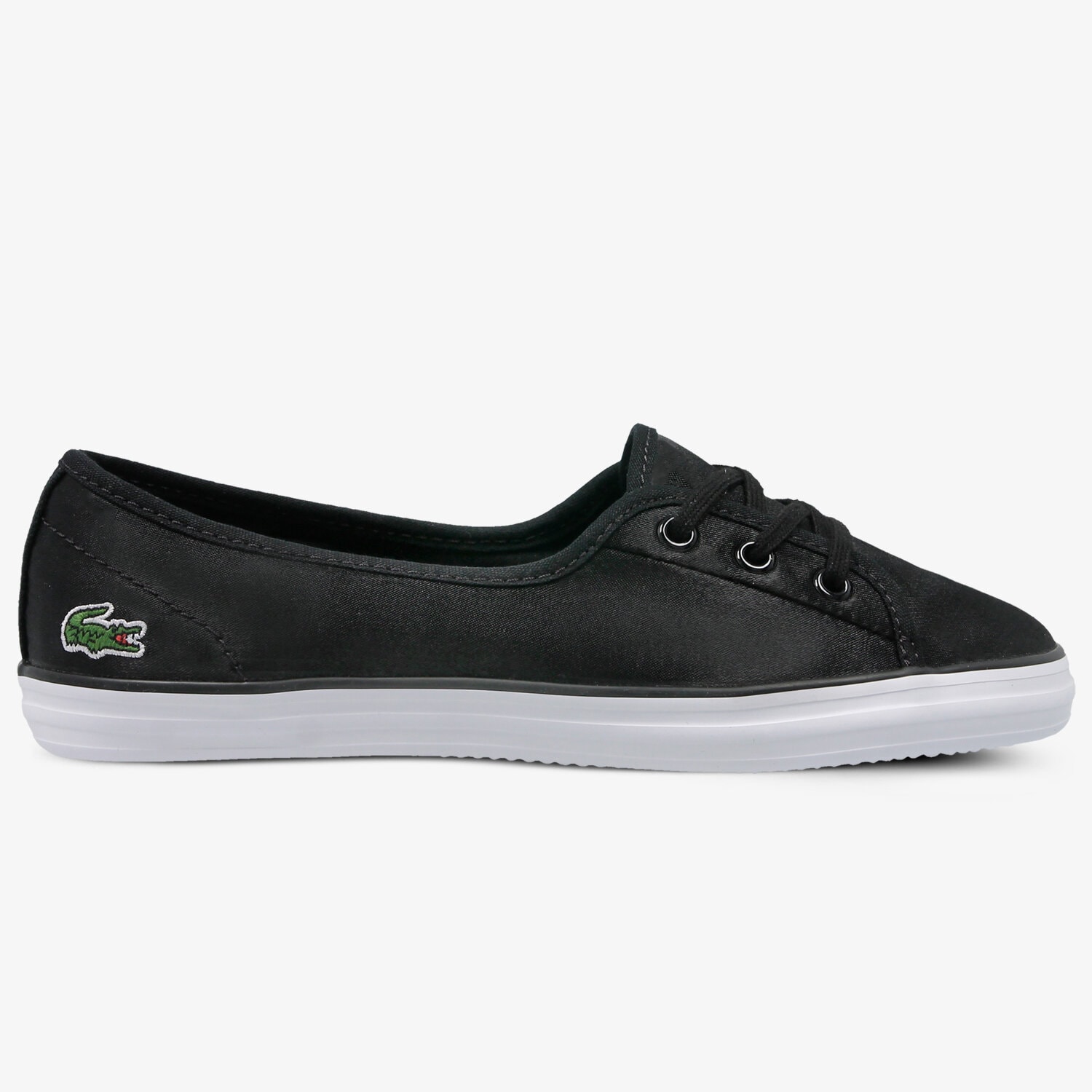 Damskie trampki, tenisówki LACOSTE ZIANE CHUNKY 118 2 735CAW0075312 CZARNY