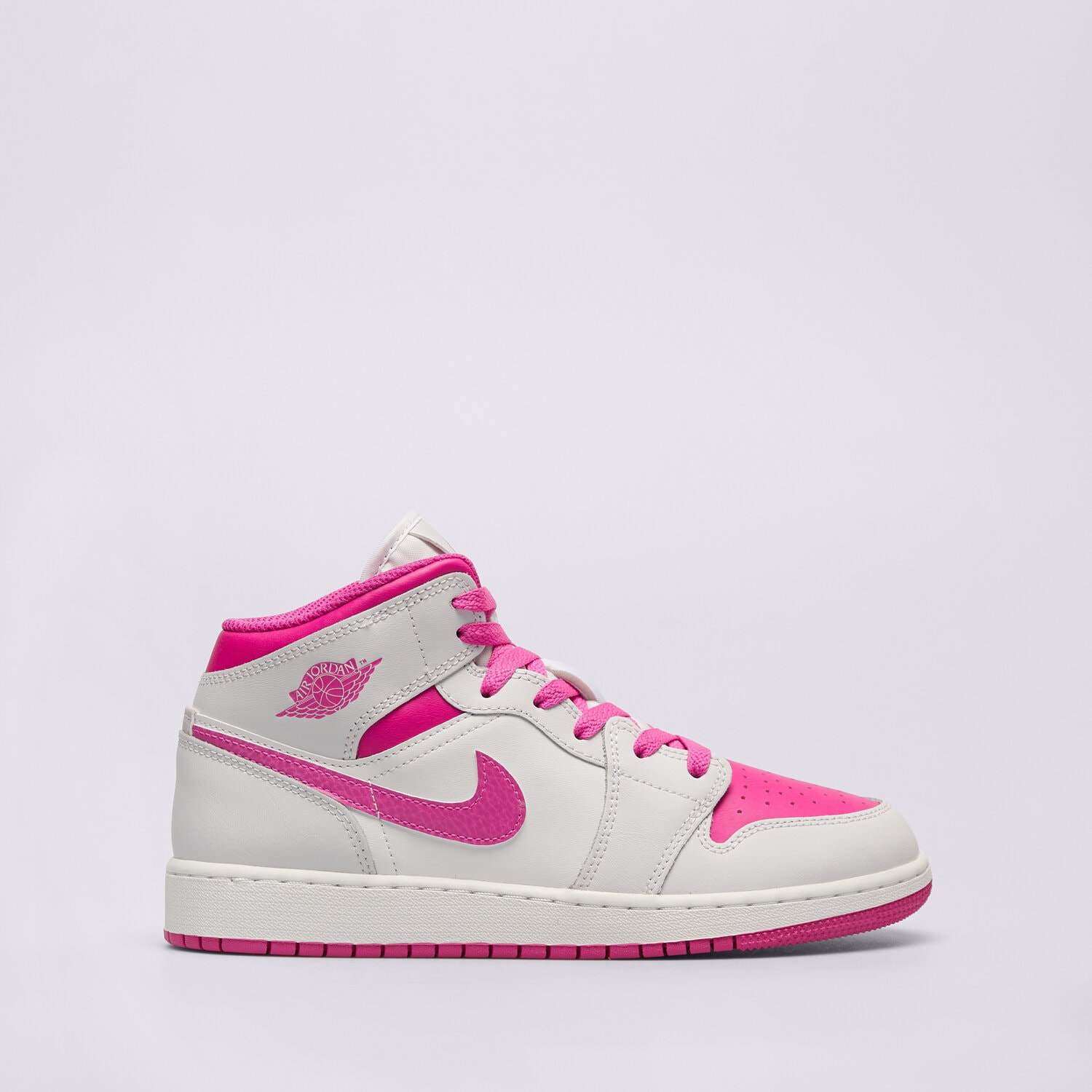 Buty sneakersy dla dzieci AIR JORDAN 1 MID FUND GG FD8780-500 RÓŻOWY
