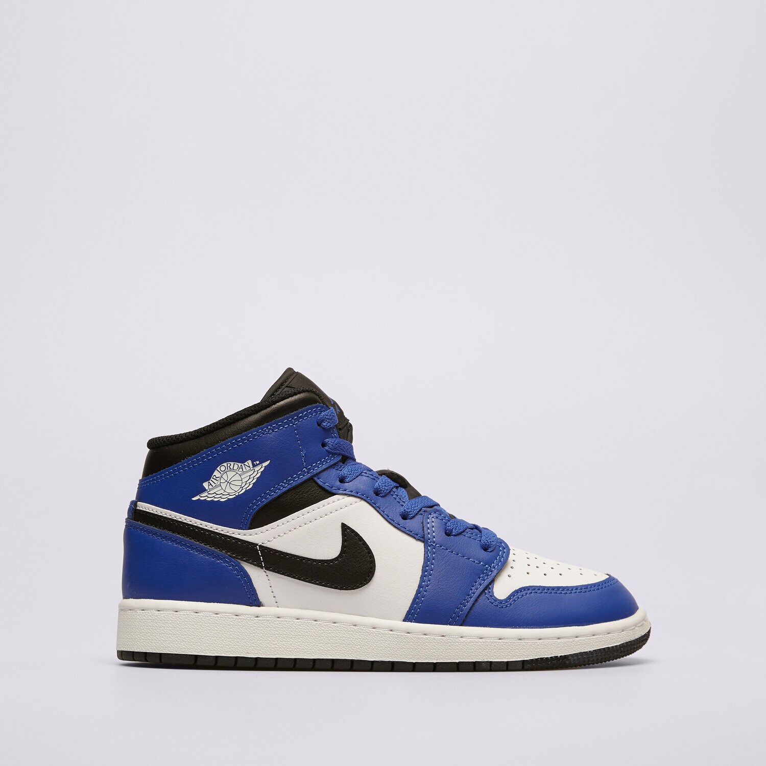 Buty sneakersy dla dzieci AIR JORDAN 1 MID  DQ8423-402 GRANATOWY