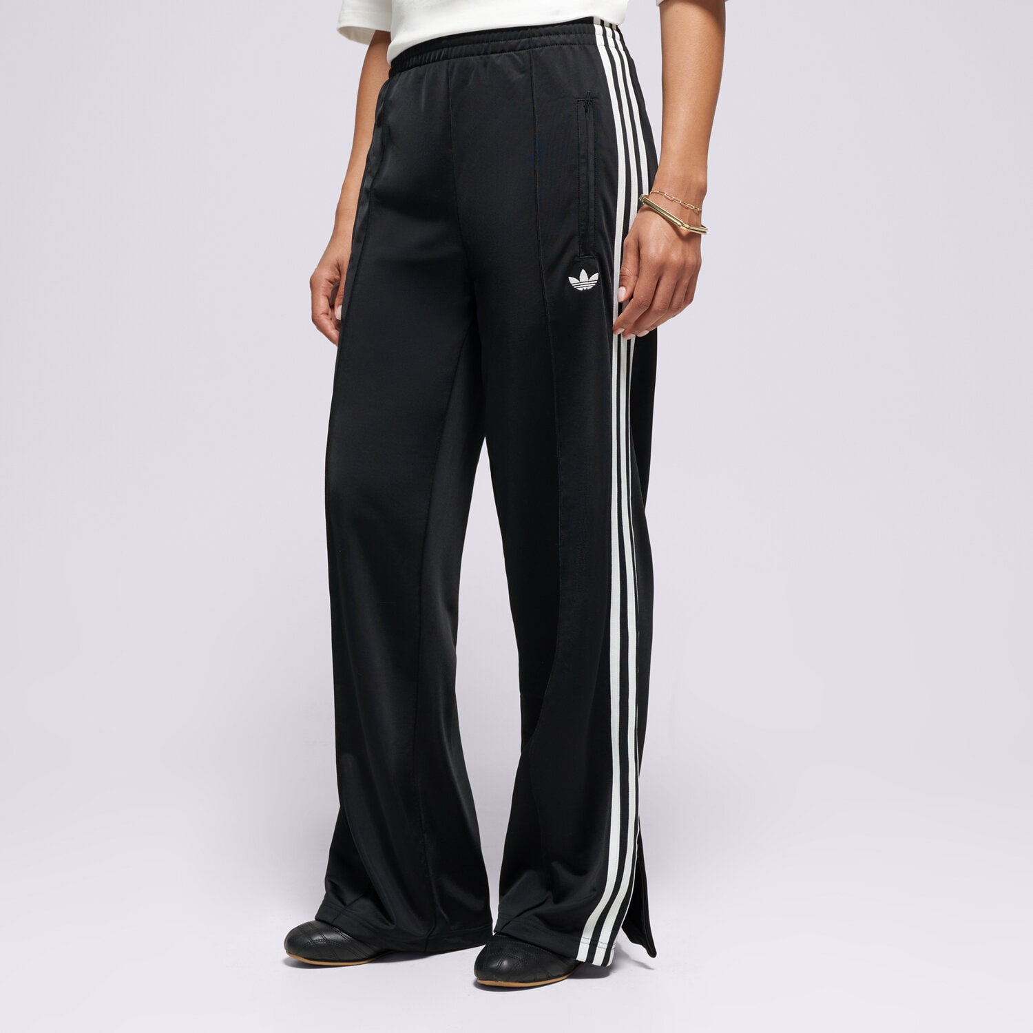 Spodnie sportowe damskie ADIDAS SPODNIE FBIRD LOOSE TP JC8245 CZARNY