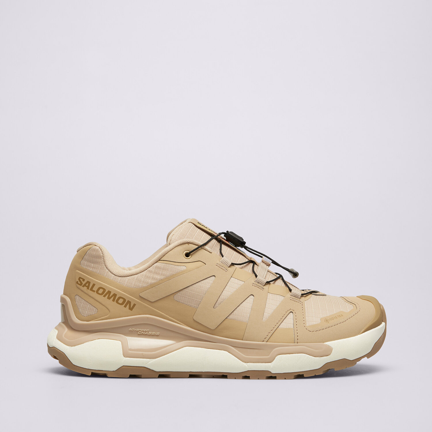 Buty sneakersy damskie SALOMON XC ROAM GTX W L49127300 BEŻOWY