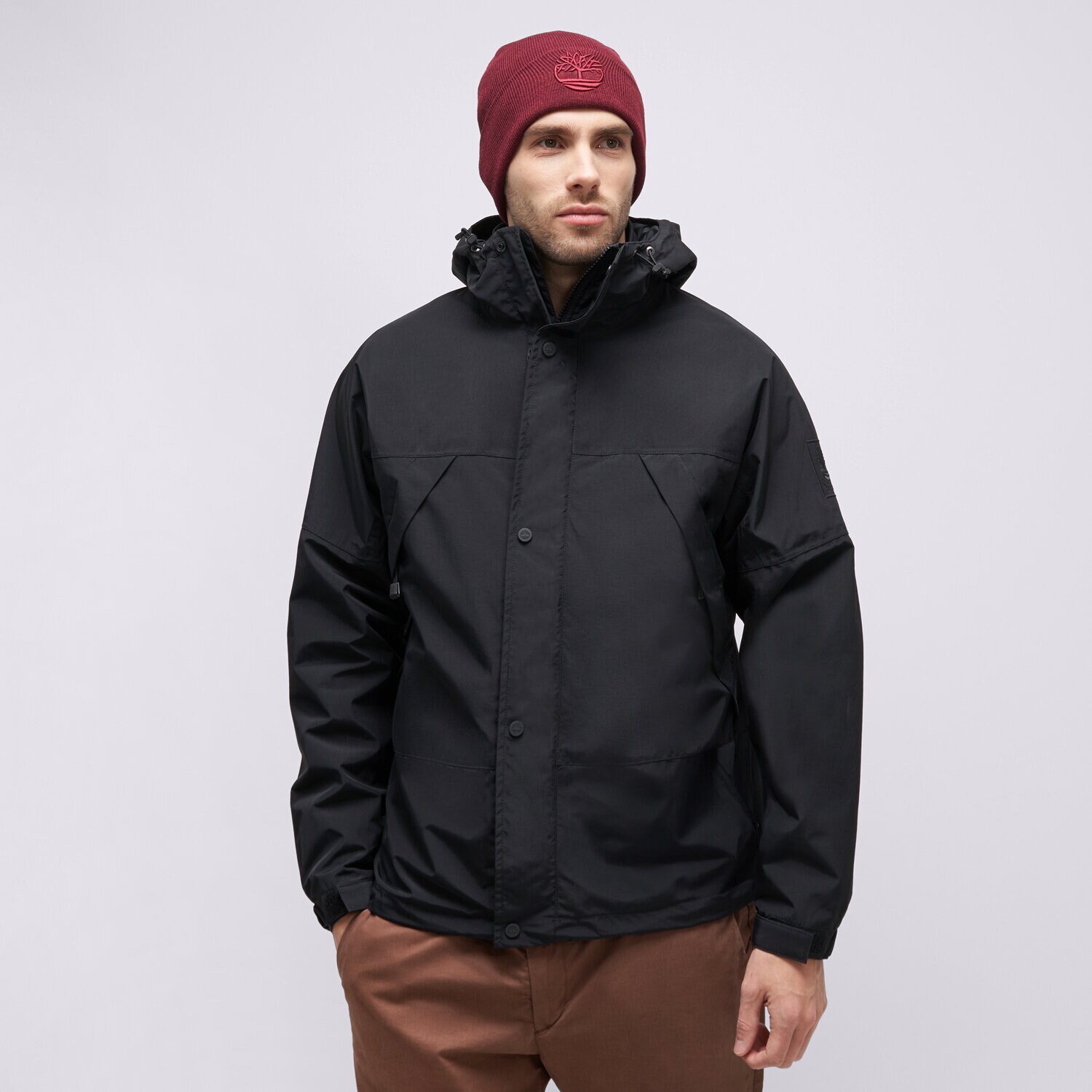 Kurtka zimowa męska TIMBERLAND KURTKA ZIMOWA WINNICK WP 3IN1 JACKET TB0A64770011 CZARNY