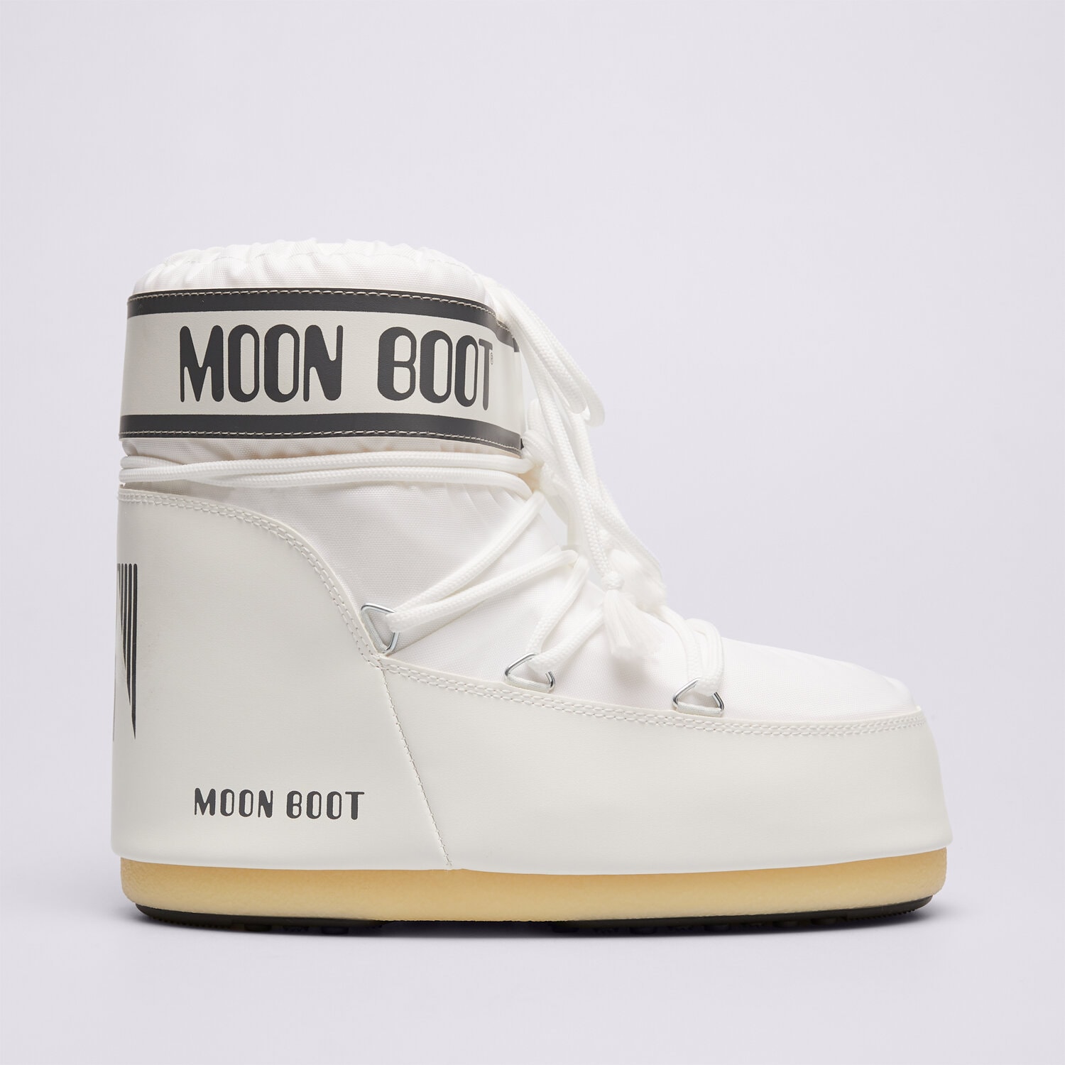 Buty zimowe damskie MOON BOOT ICON LOW NYLON 80D1409340A009 BIAŁY