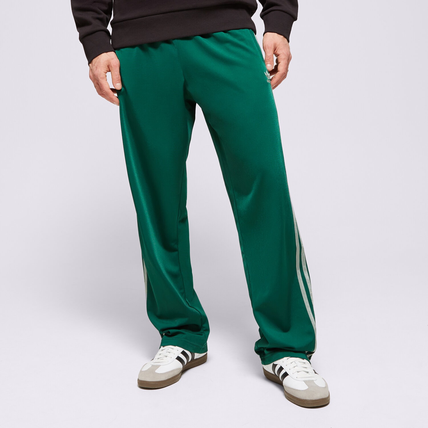 Spodnie sportowe męskie ADIDAS SPODNIE FIREBIRD TP JP2539 ZIELONY