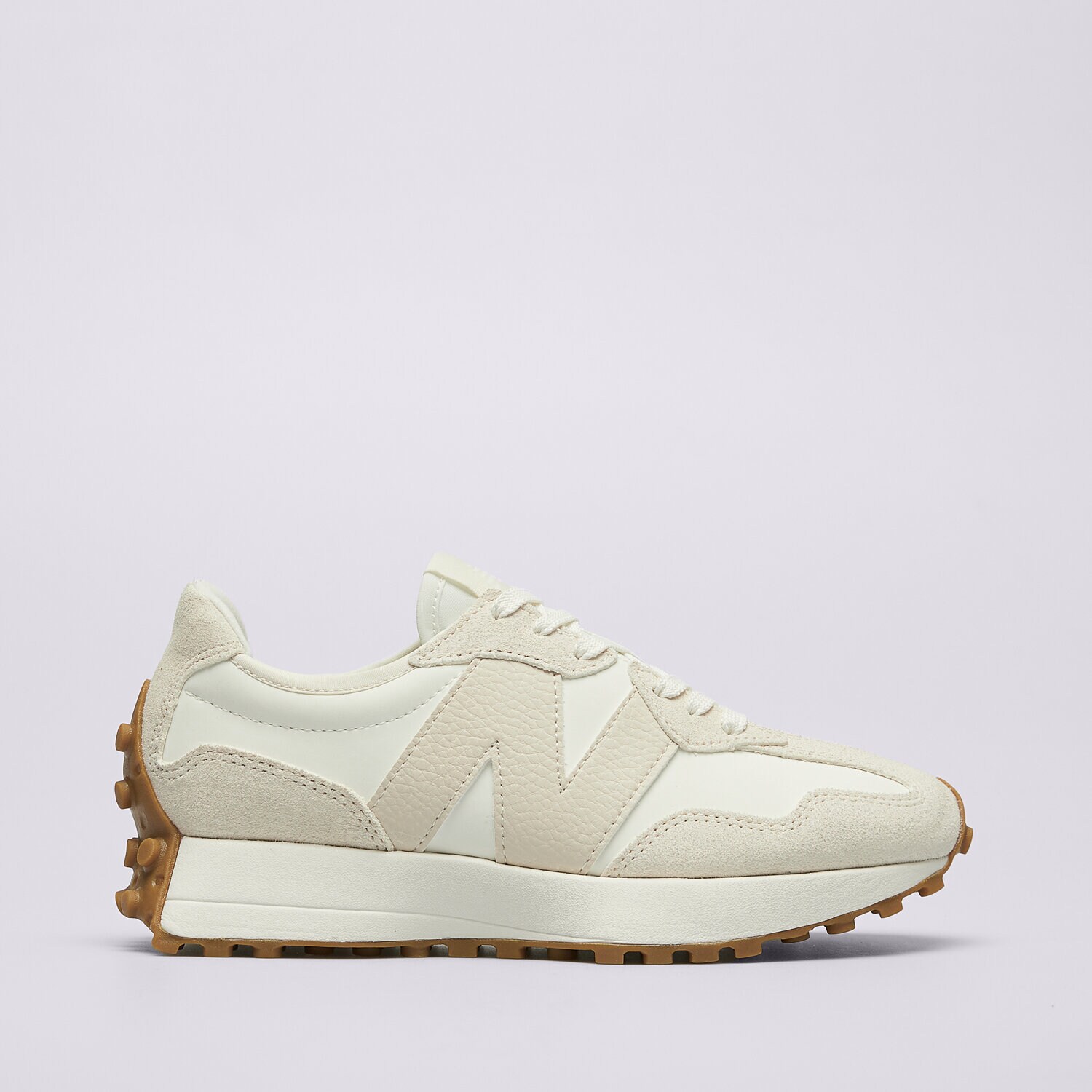 Buty sneakersy damskie NEW BALANCE 327  WS327NKD BEŻOWY