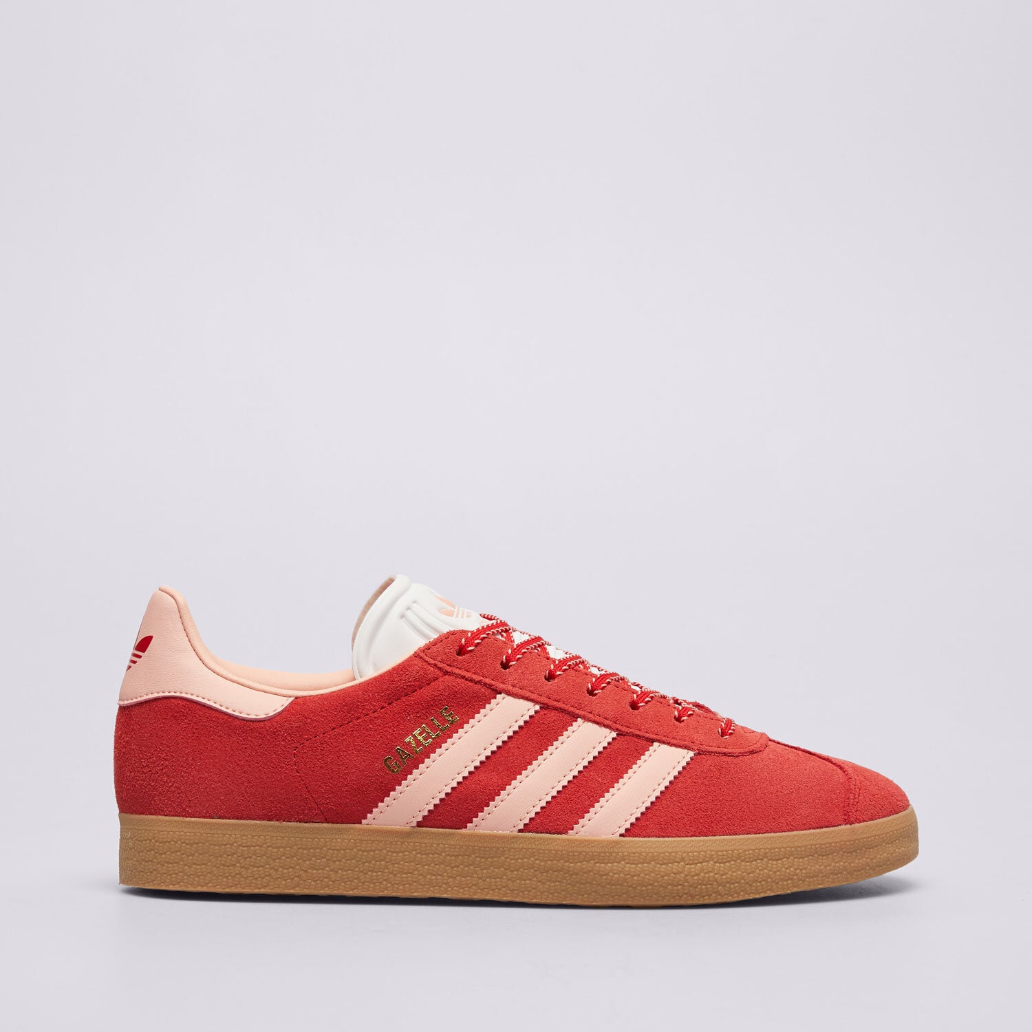 Buty sneakersy damskie ADIDAS GAZELLE W JH7217 CZERWONY