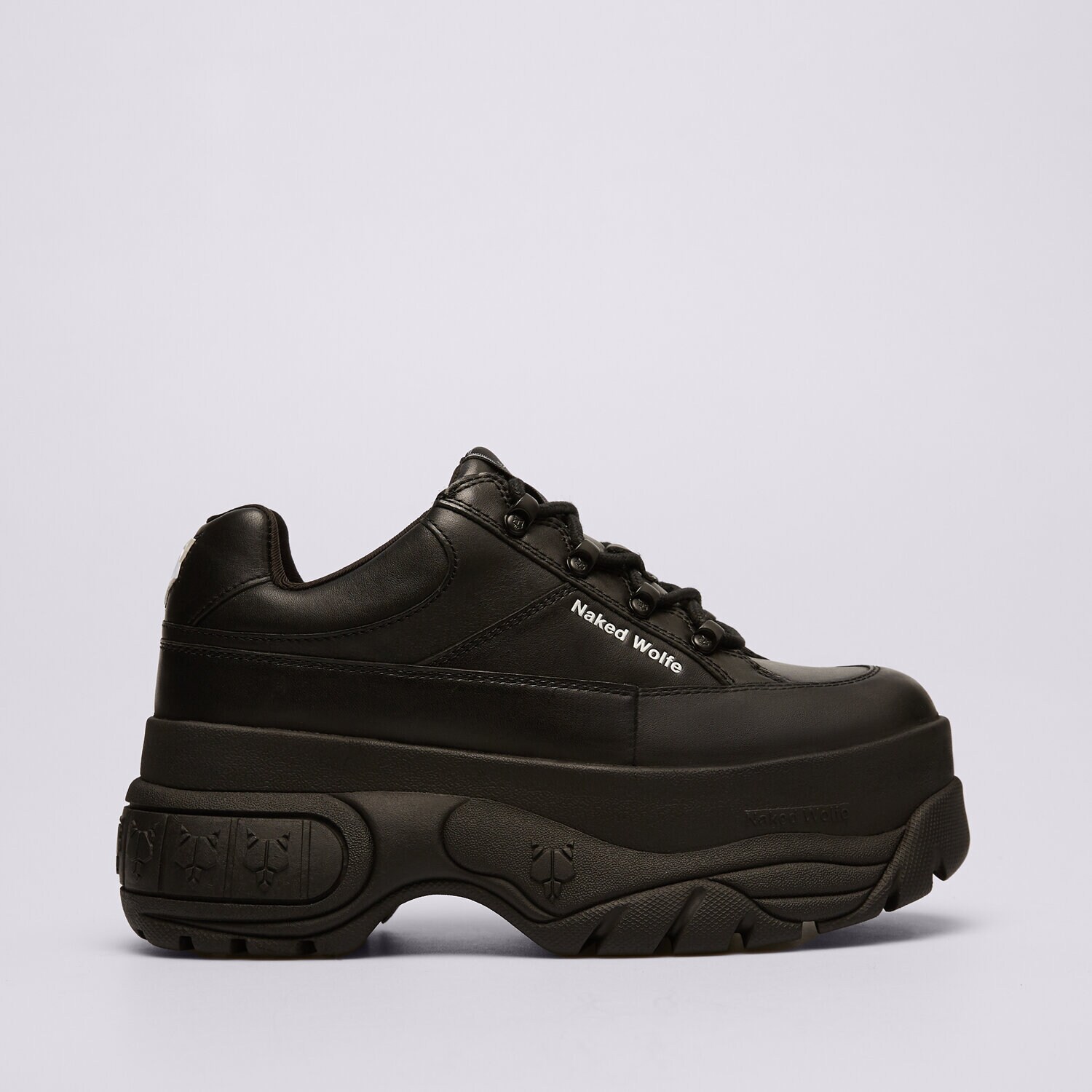 Buty sneakersy damskie NAKED WOLFE SPORTY NWSPORTYBLACK CZARNY