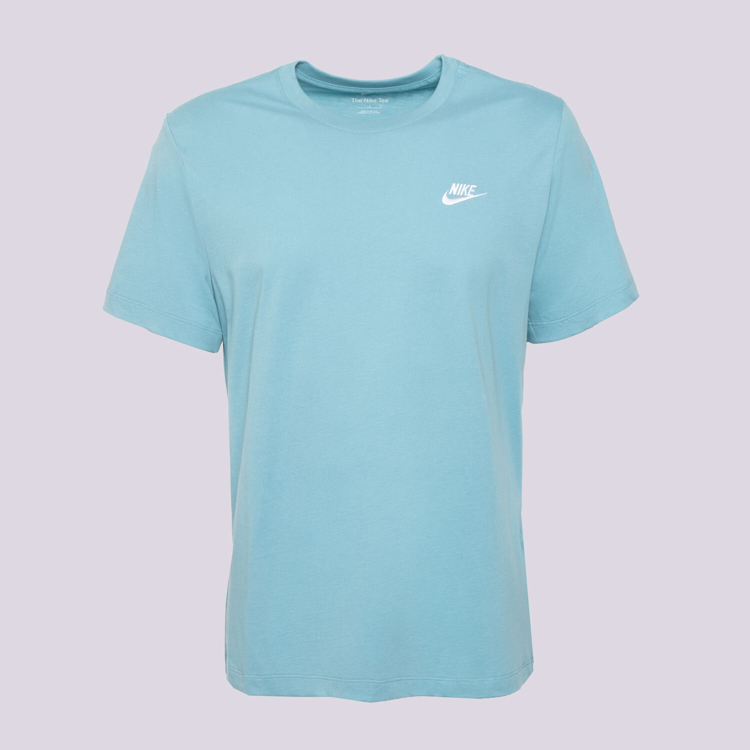 Koszulka, t-shirt sportowy męski NIKE T-SHIRT SPORTSWEAR CLUB AR4997-465 NIEBIESKI