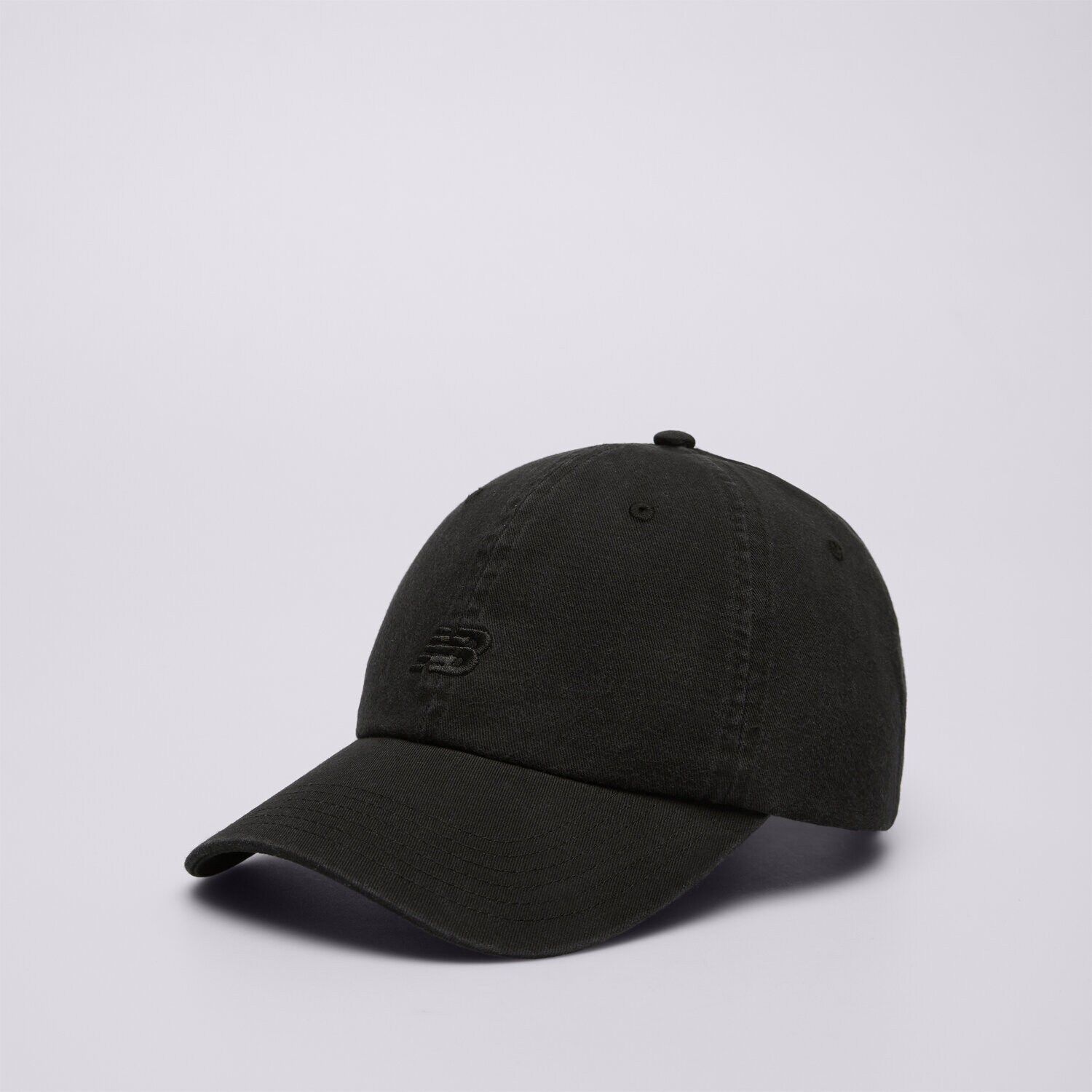Czapka z daszkiem dla dzieci NEW BALANCE CZAPKA 6 PANEL CLASSIC HAT V 2.0 LAH51004BKK CZARNY