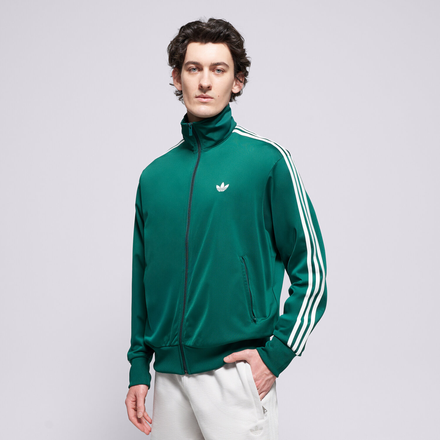 Bluza męska ADIDAS BLUZA ROZPINANA FIREBIRD TT KD8314 ZIELONY