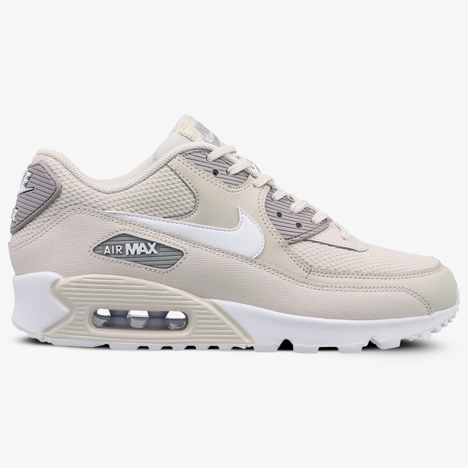 Buty sneakersy damskie NIKE W AIR MAX 90 325213-054 BEŻOWY