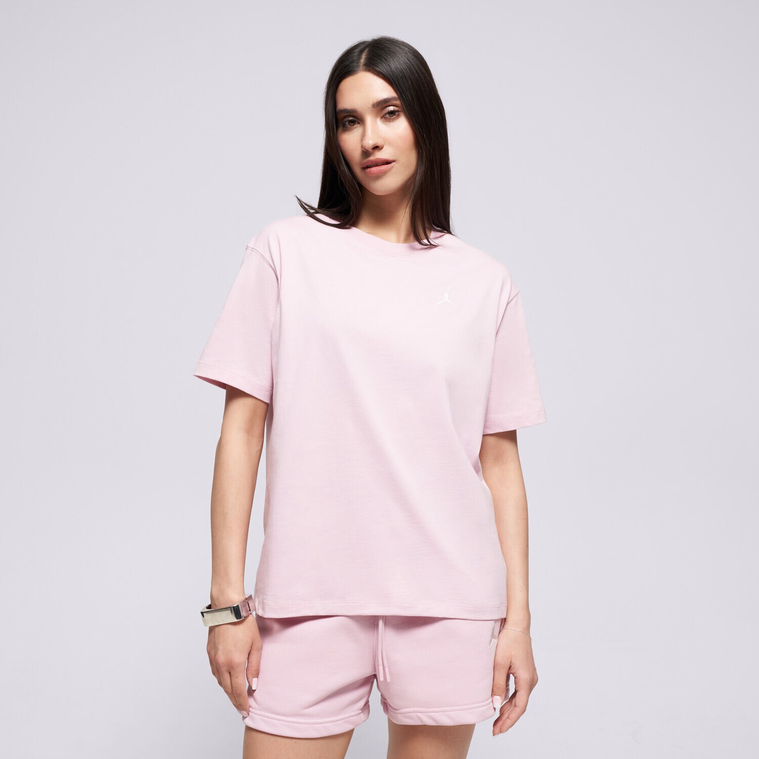 Koszulka, t-shirt damski JORDAN T-SHIRT ESSENTIALS FN4500-676 RÓŻOWY