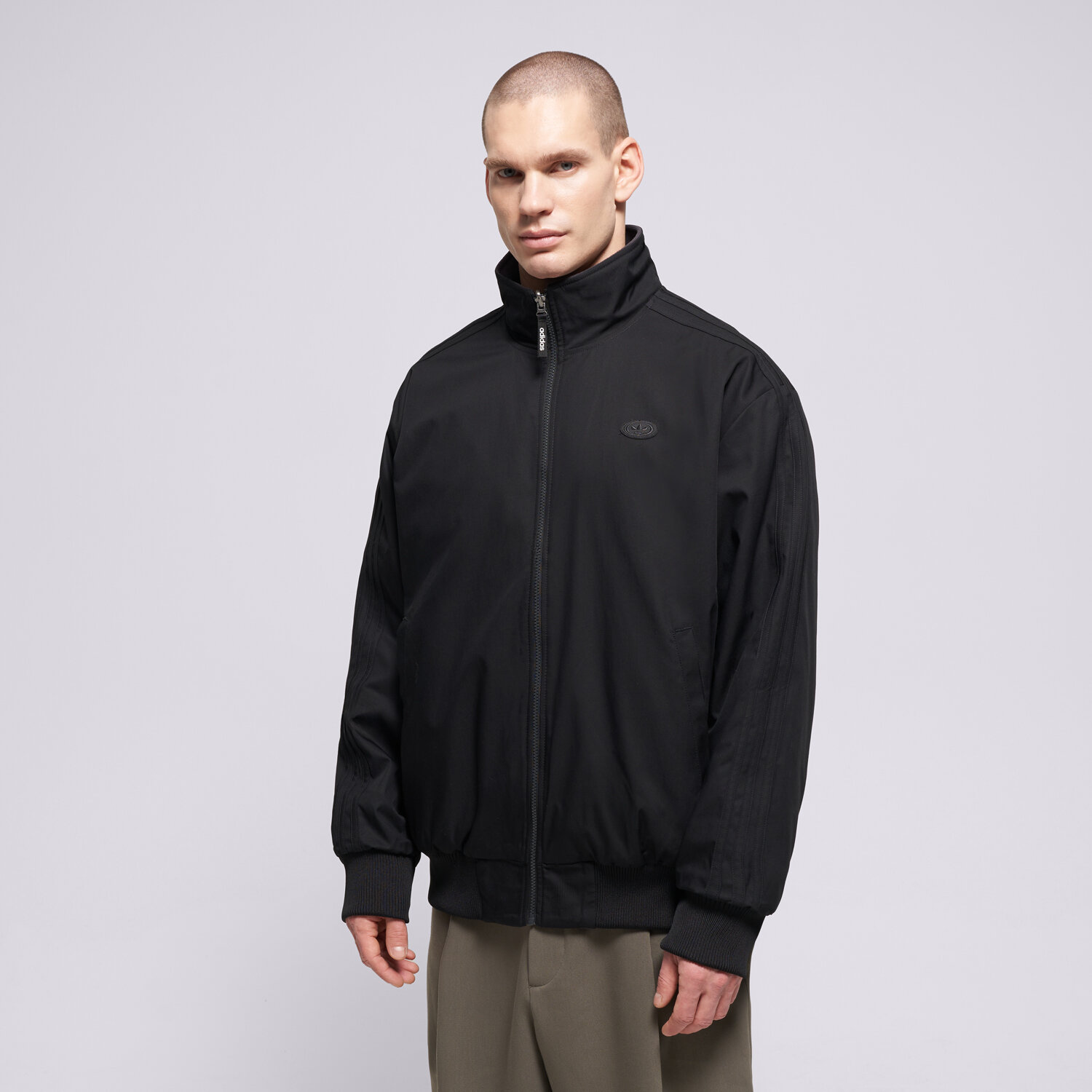 Bluza męska ADIDAS POLAR 90S ALTERNATIVE SPORT REVERSIBLE POLAR FLEECE F KS6843 CZARNY