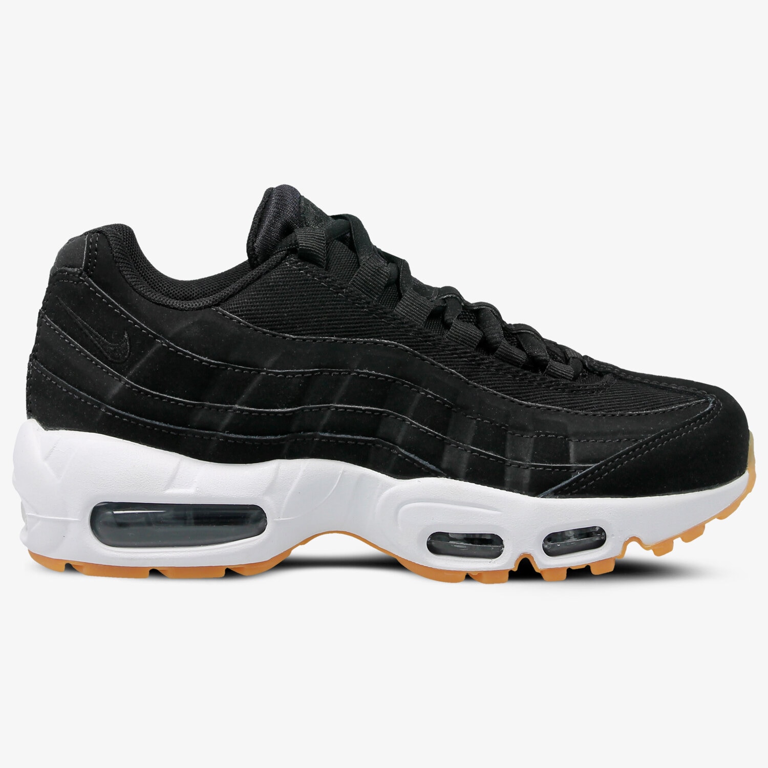 Buty sneakersy damskie NIKE WMNS AIR MAX 95 307960-017 CZARNY